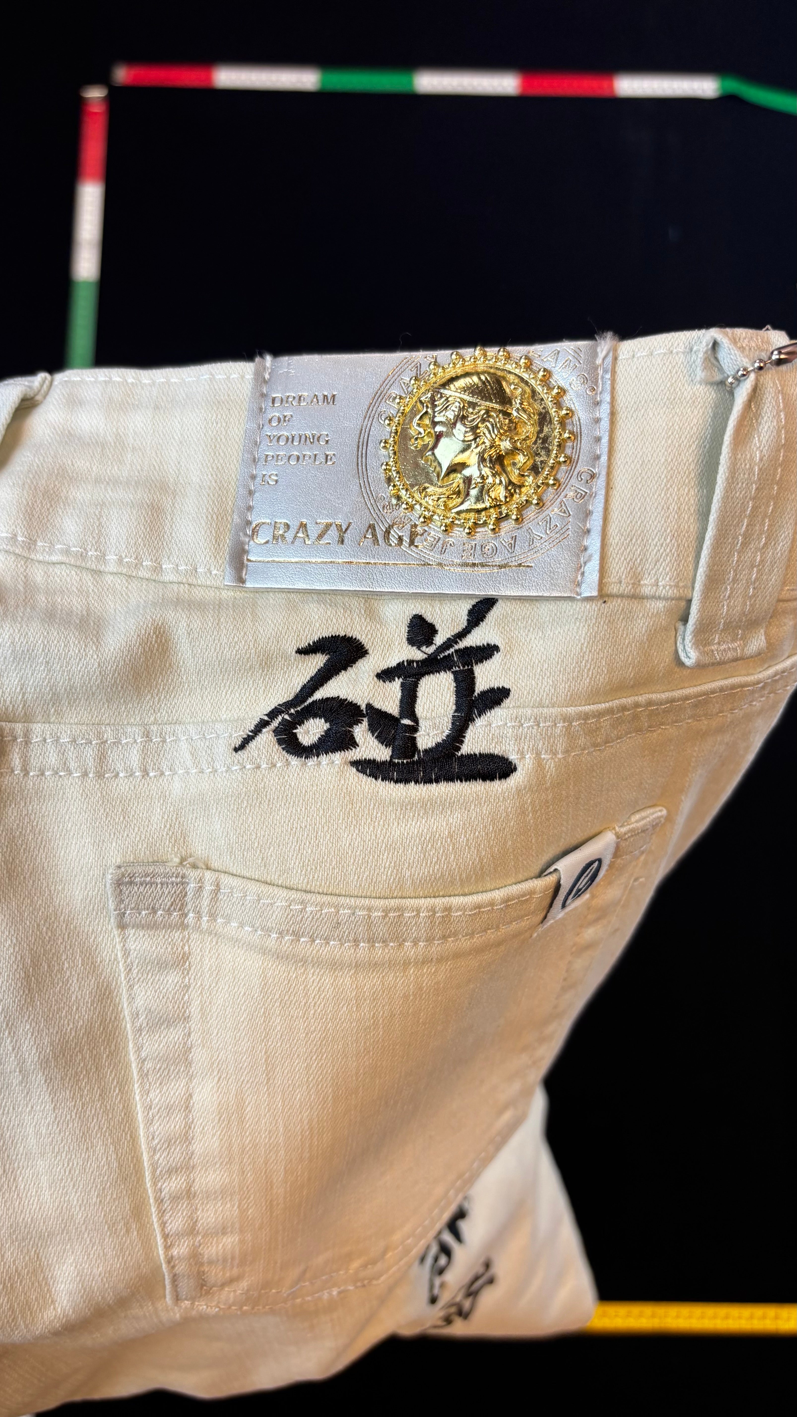Crazy age bootcut jeans
