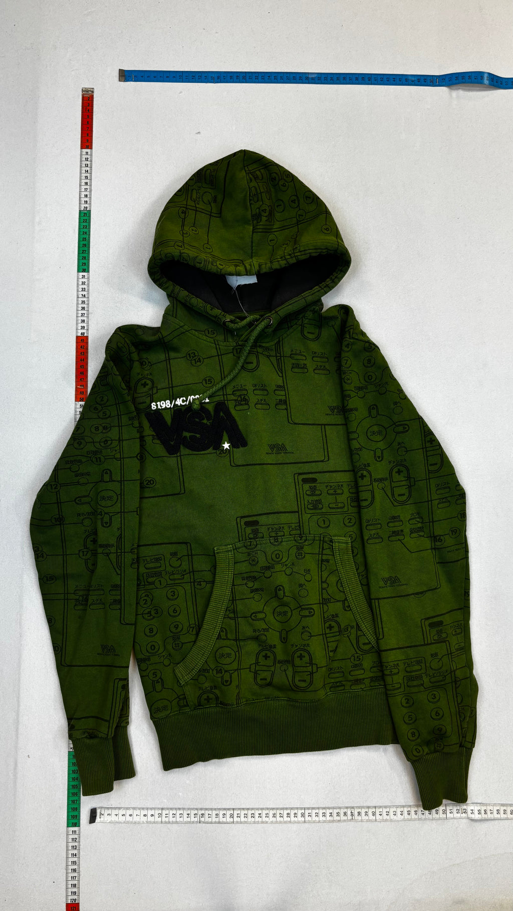 Green hoodie