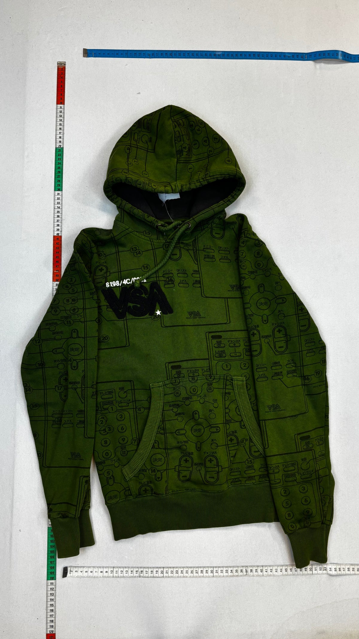 Green hoodie