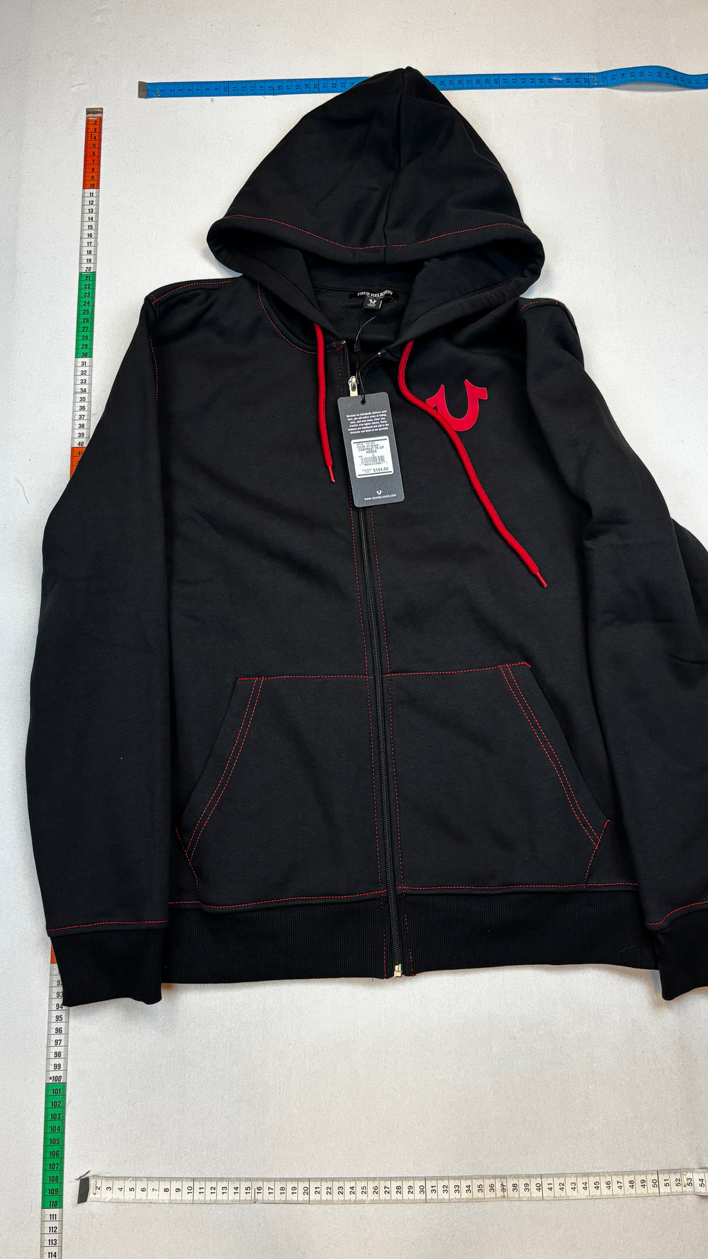 True religion zip up hoodie