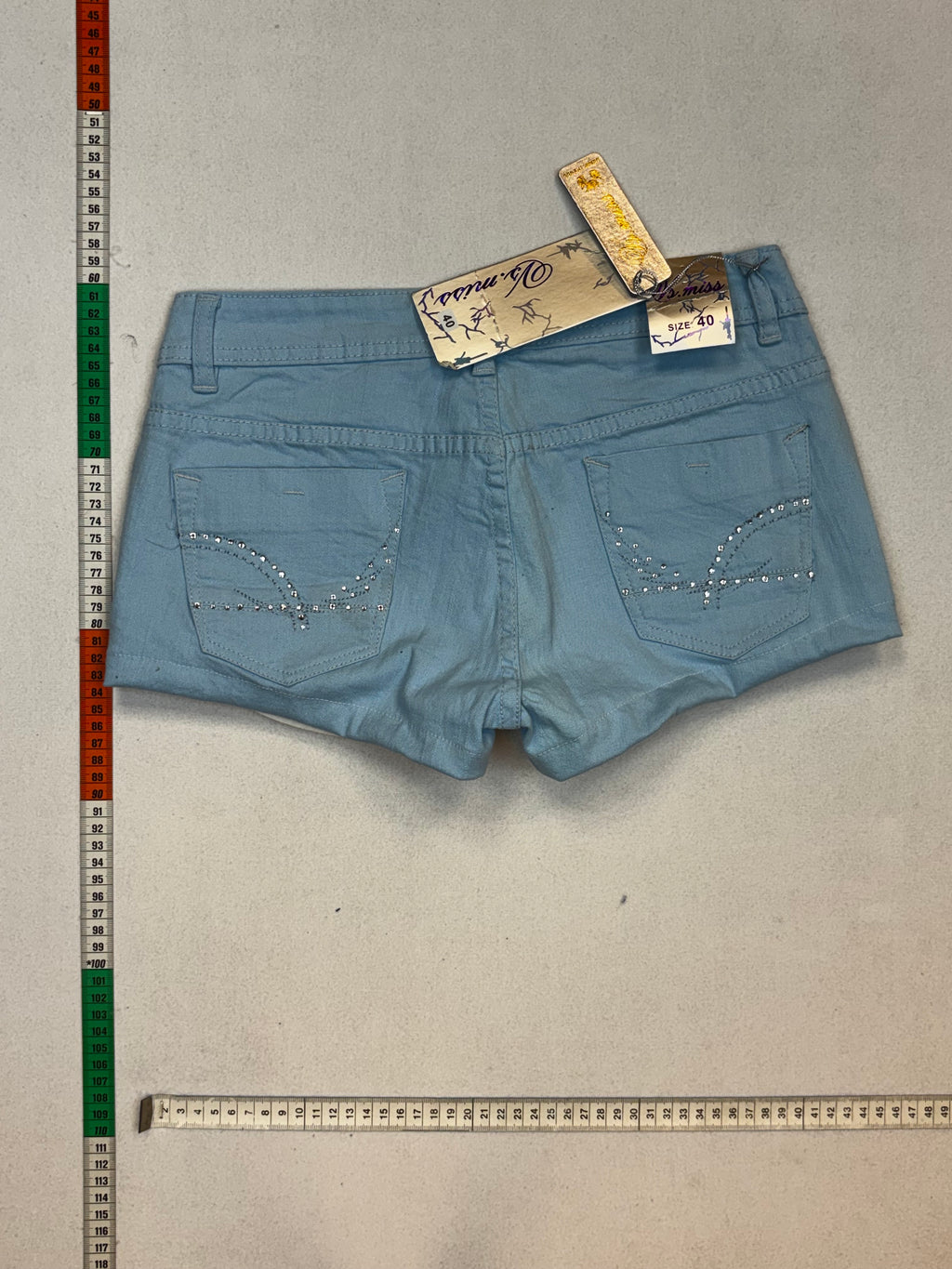 Blue mini Shorts
