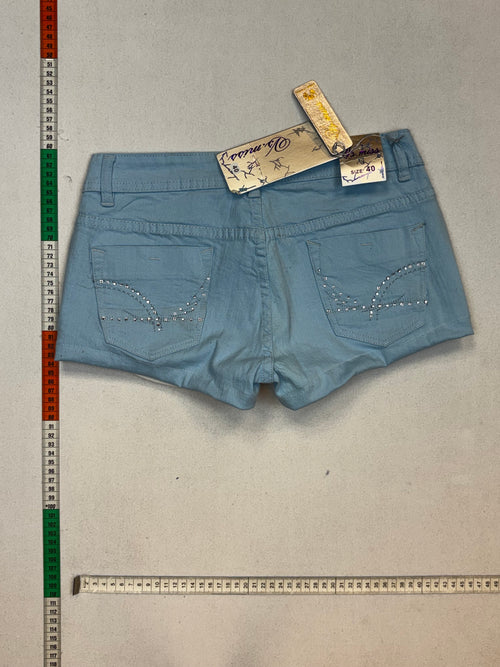 Blue mini Shorts