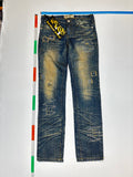 Slim green jeans