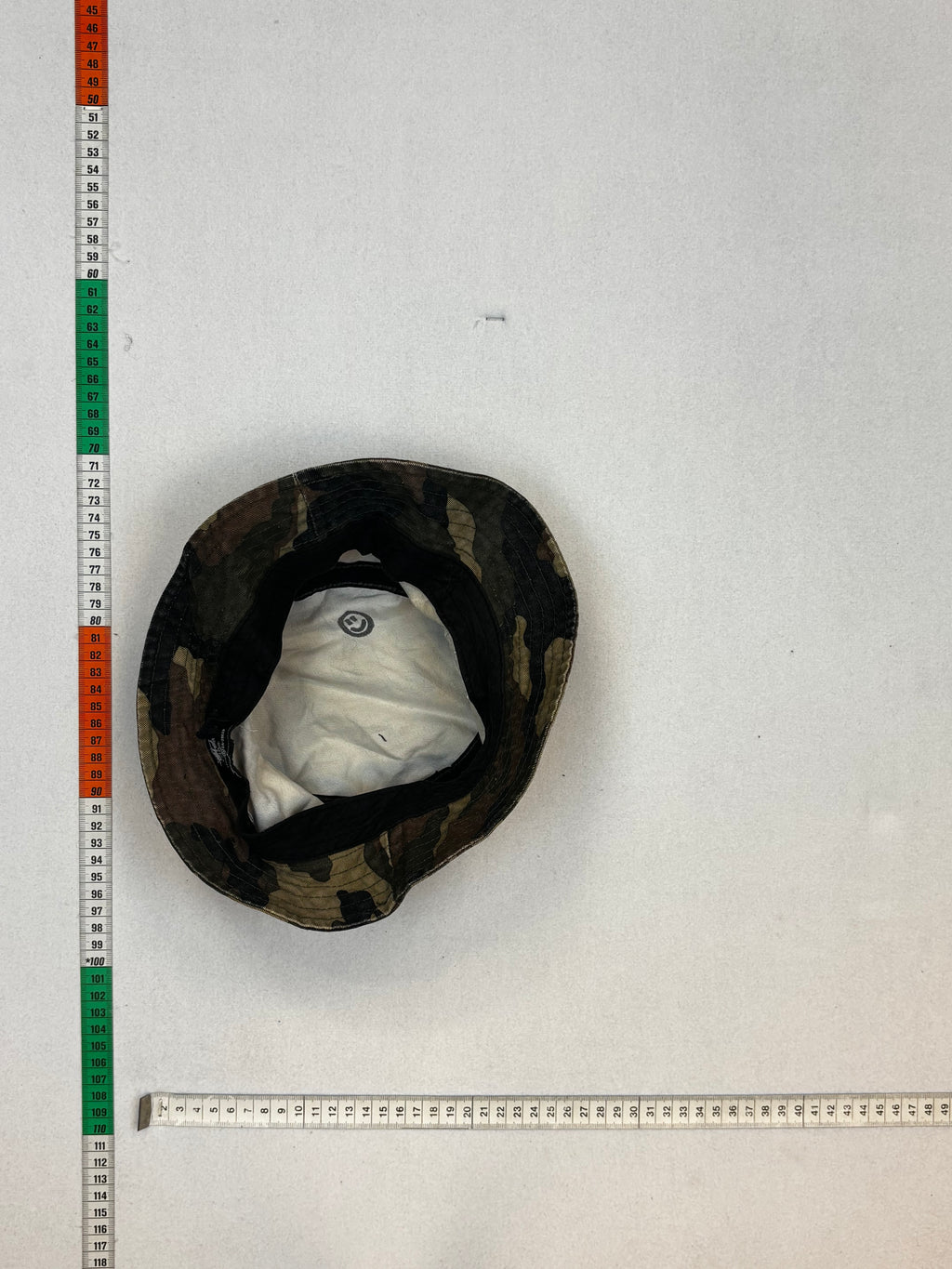 Stussy camo buckethat