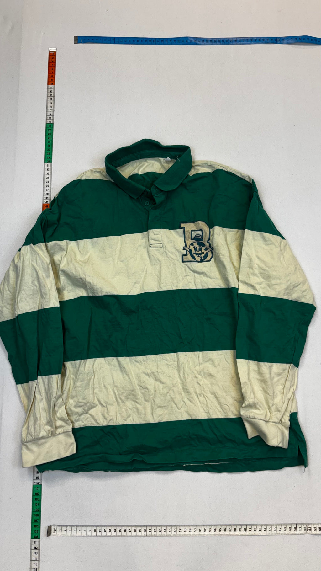 Striped polo long sleeve
