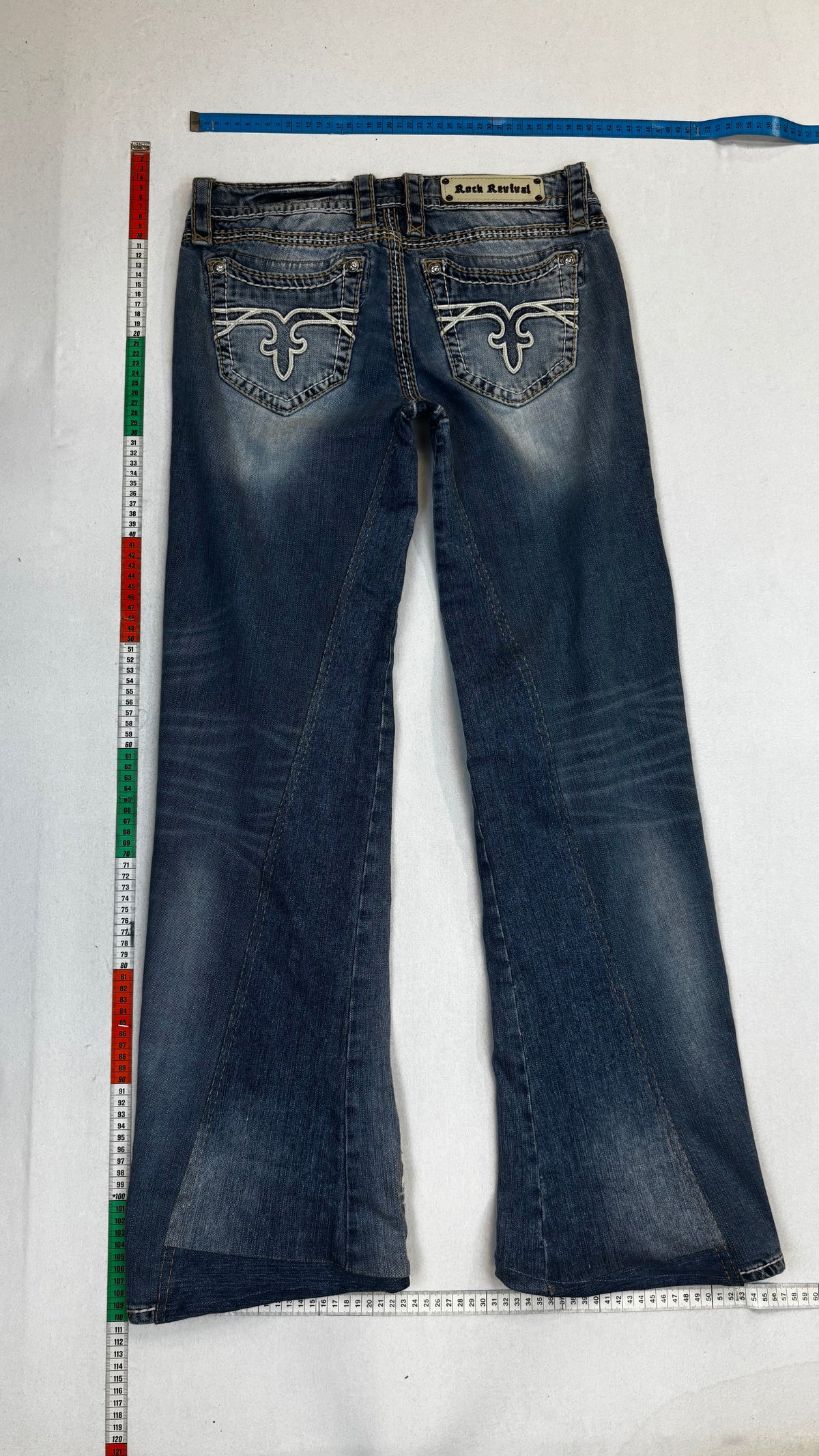 Rock revival flare jeans