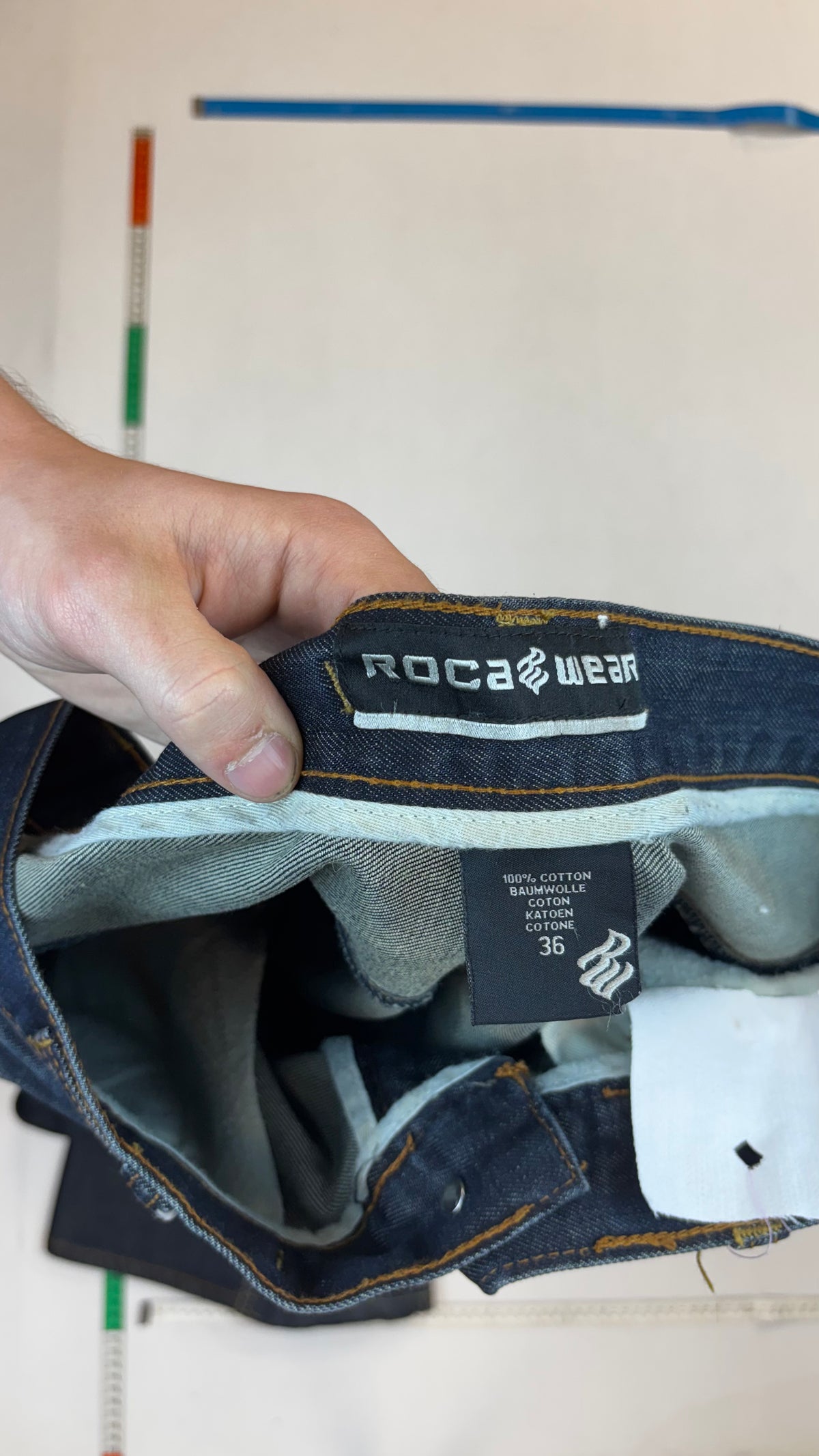 Custom Flared rocawear jeans