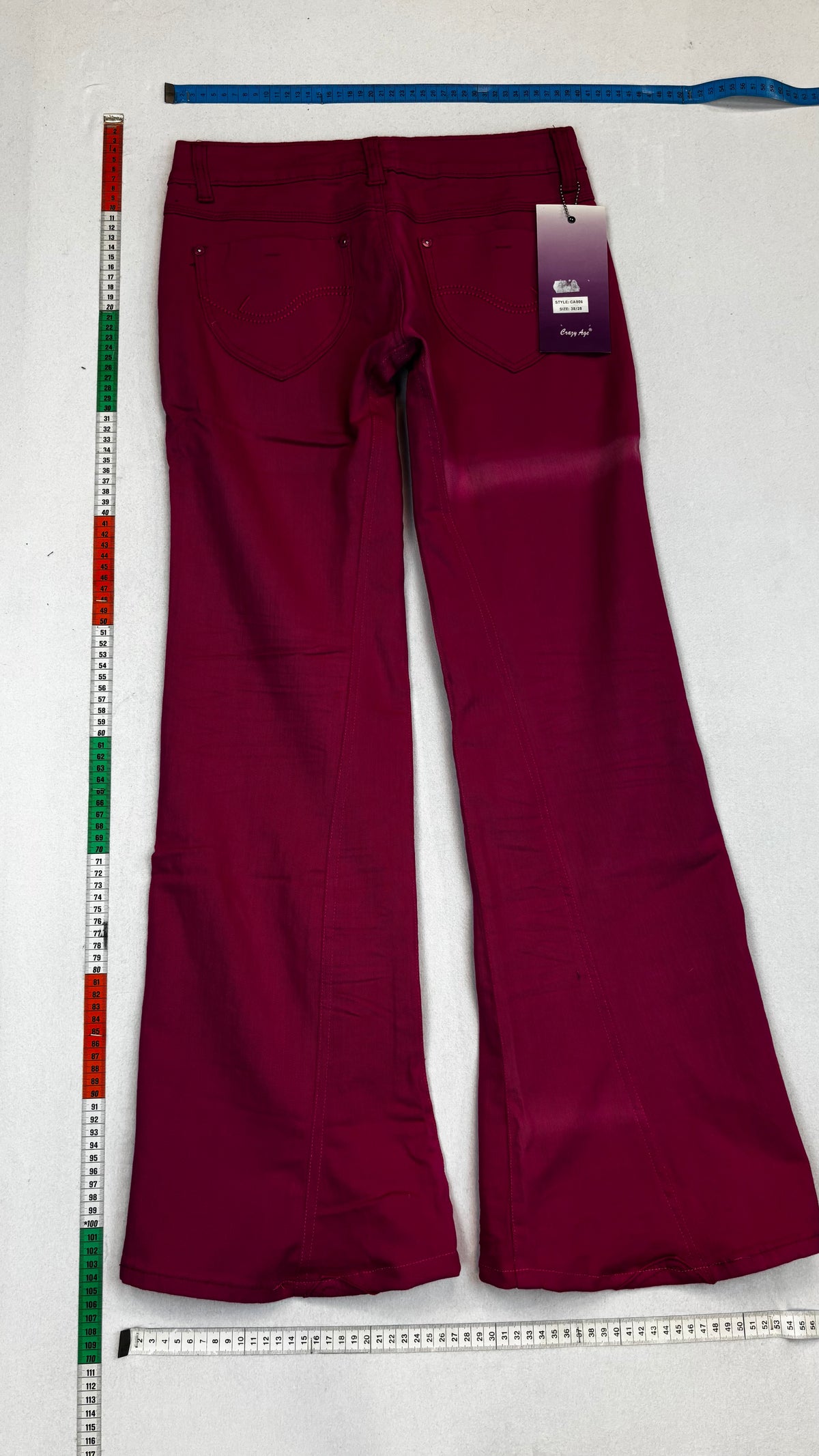 DS Flared pink jeans