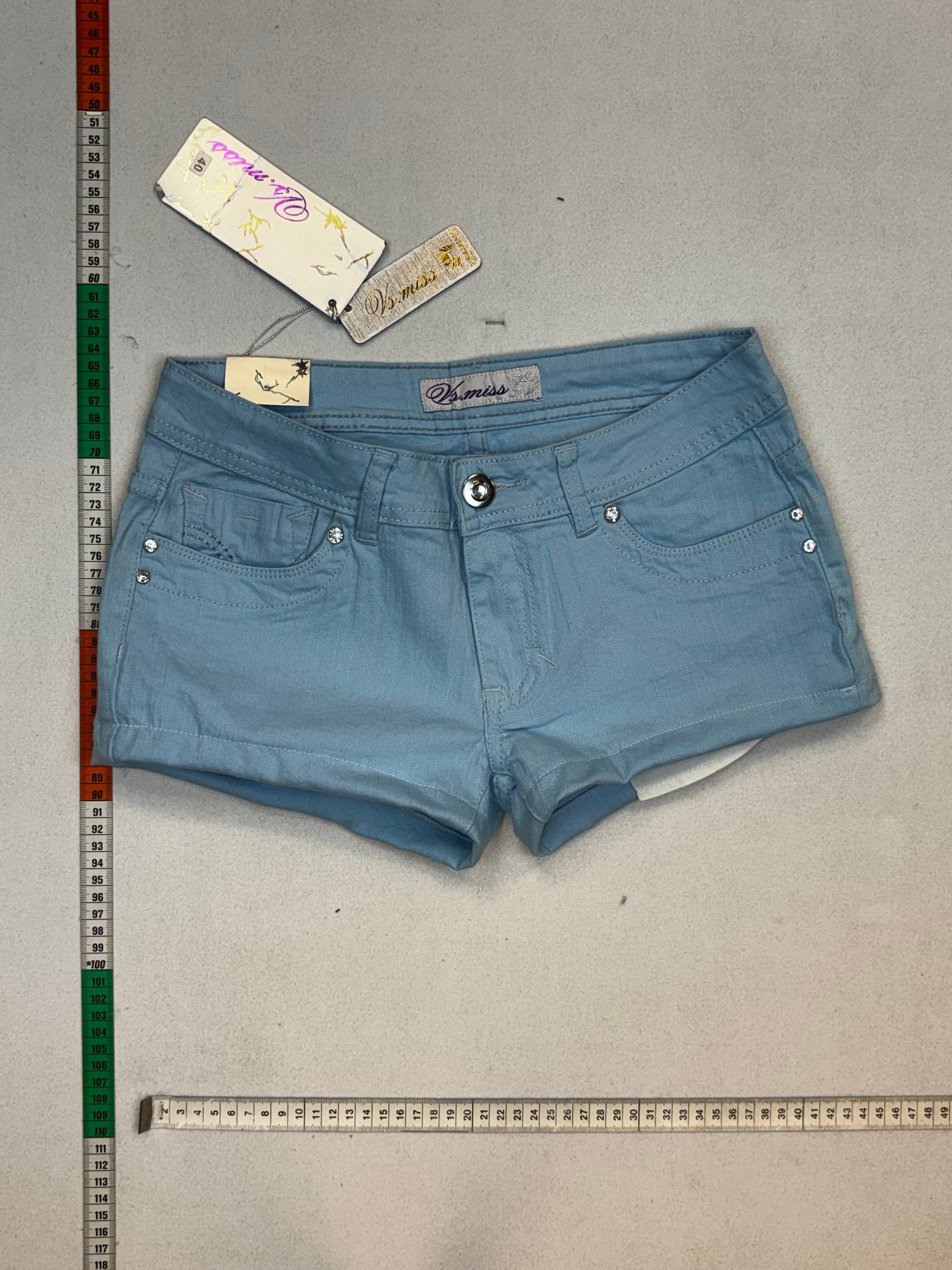 Blue mini Shorts