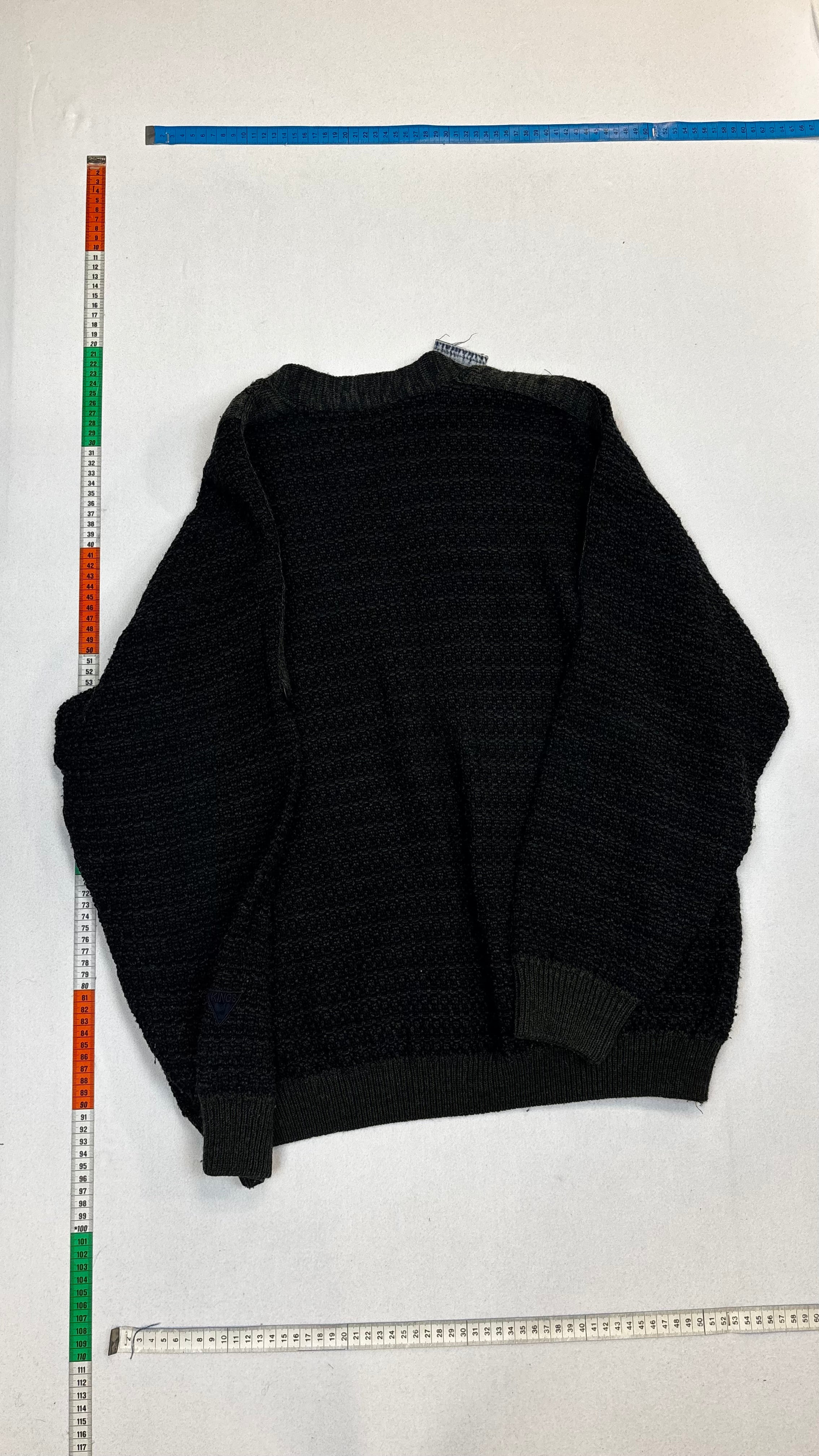Green cardigan