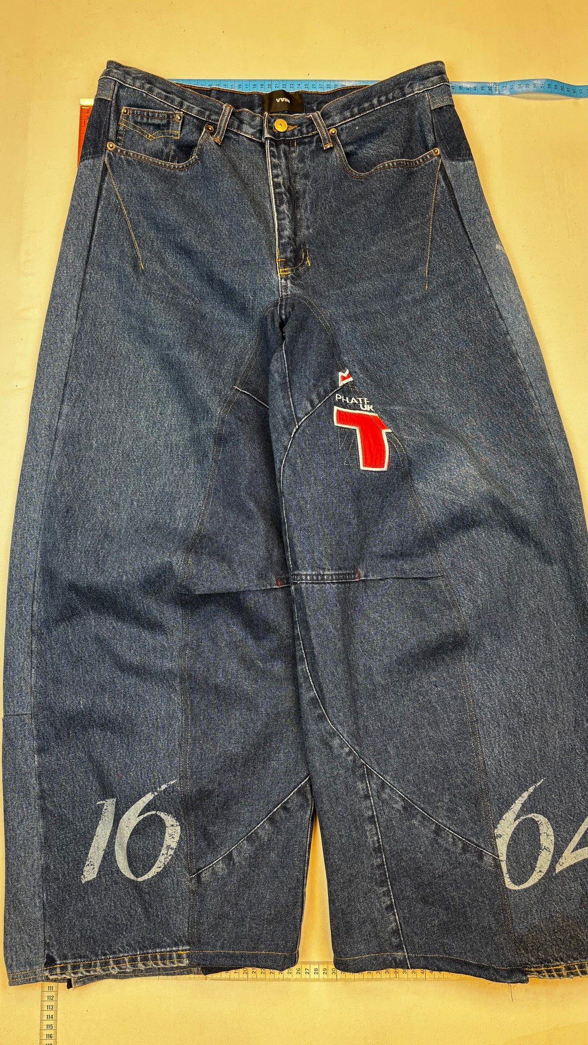 Vain Upcycled baggy jeans
