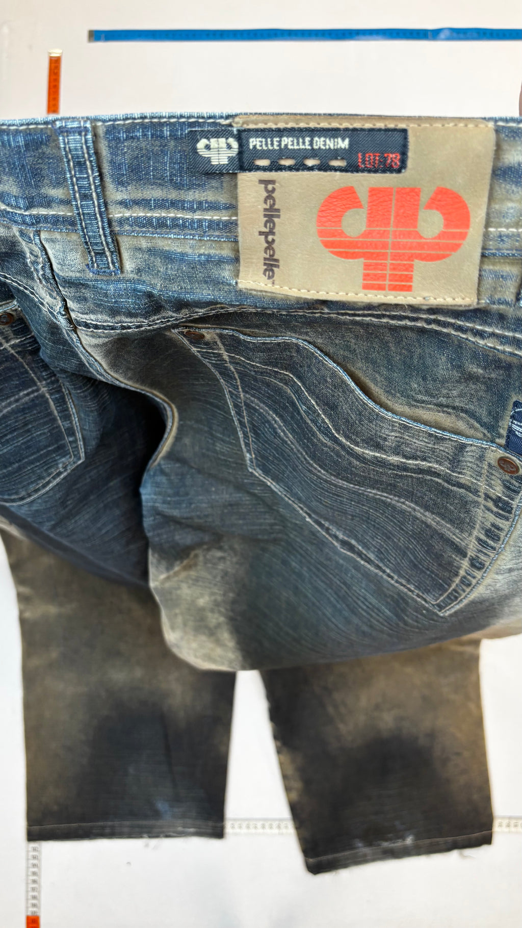 Pelle pelle baggy jeans