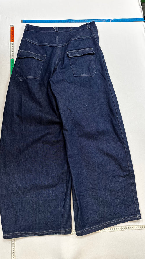 Blue baggy jeans
