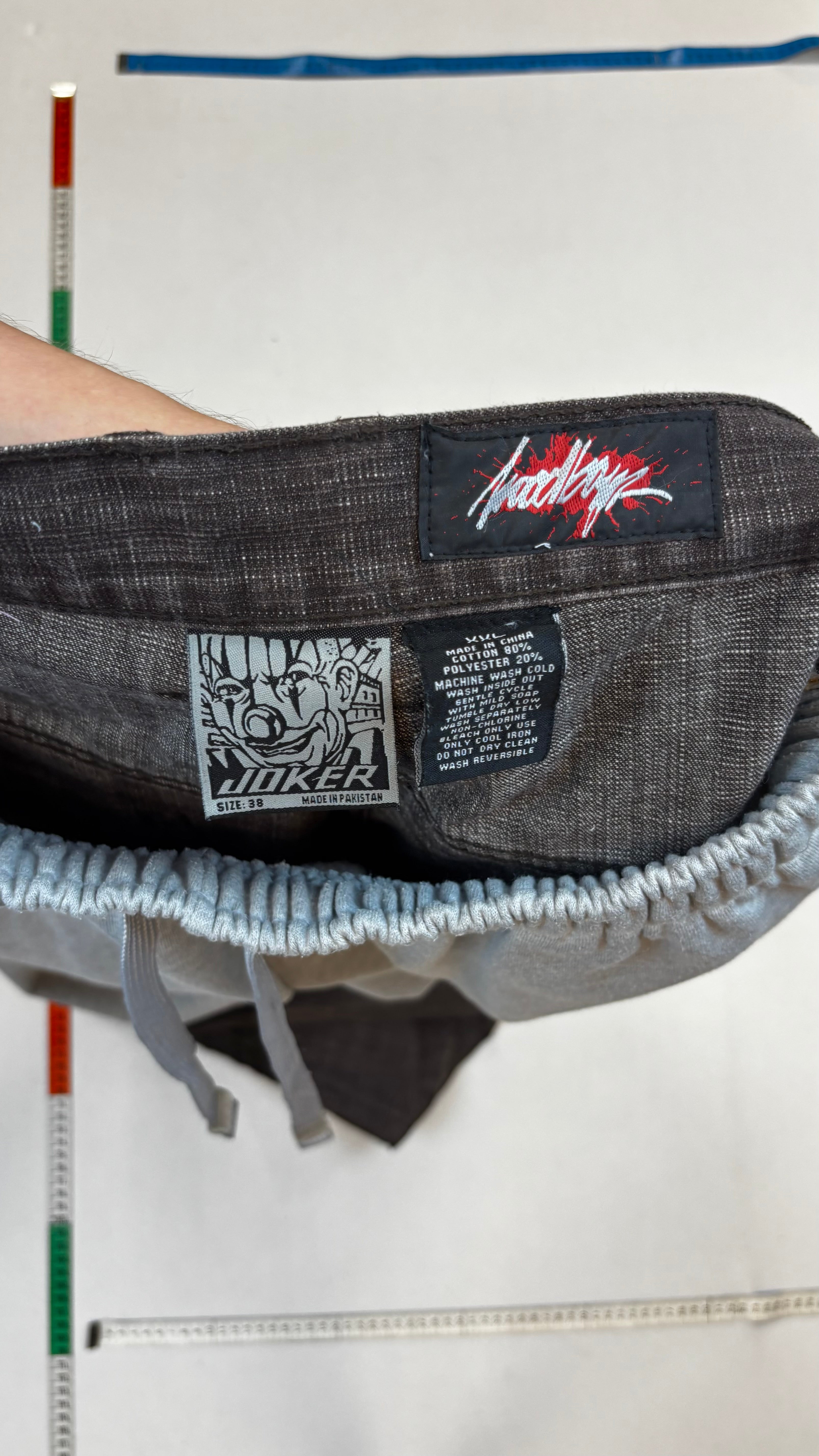 Denim joggers