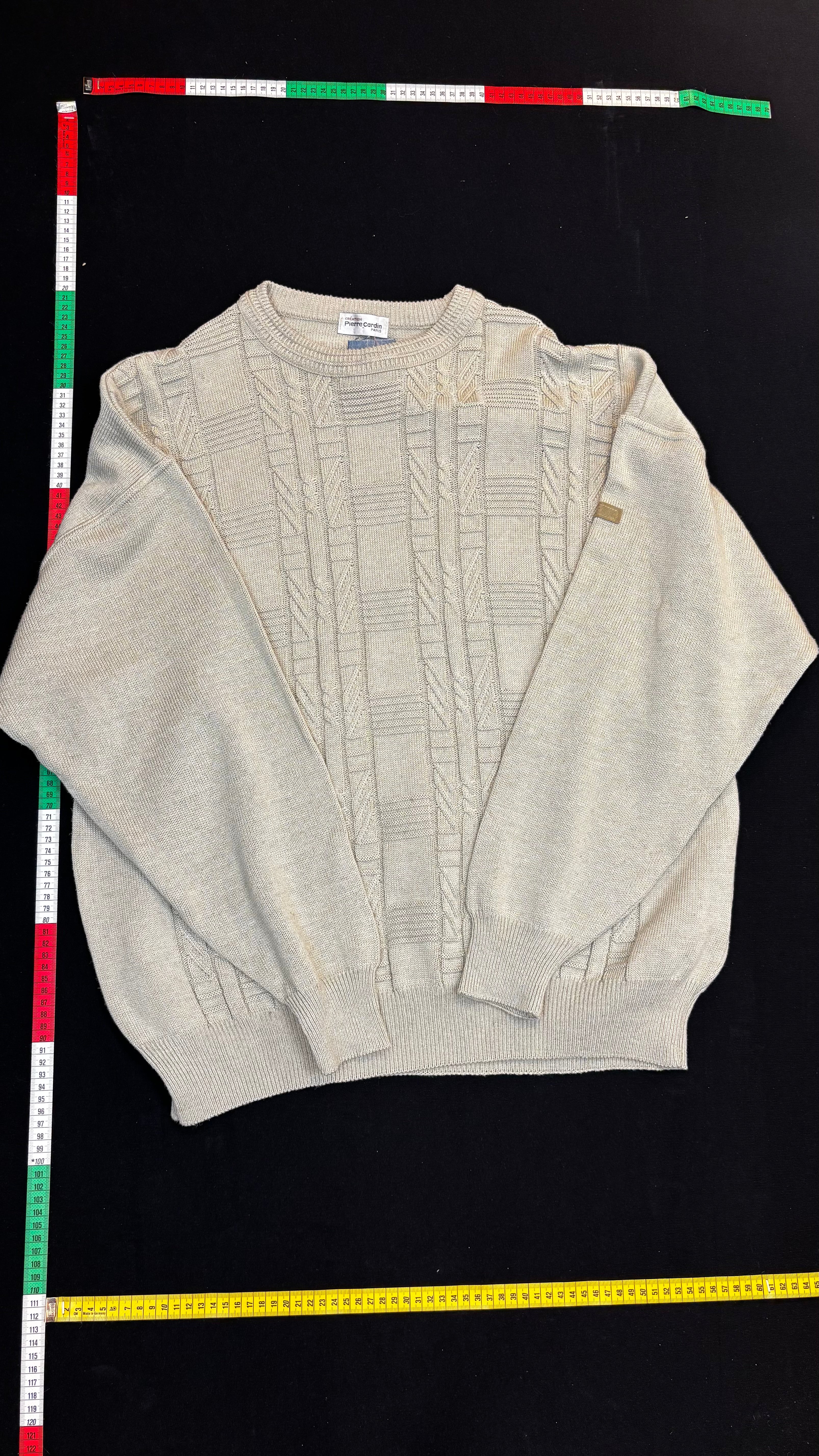 Beige Knit
