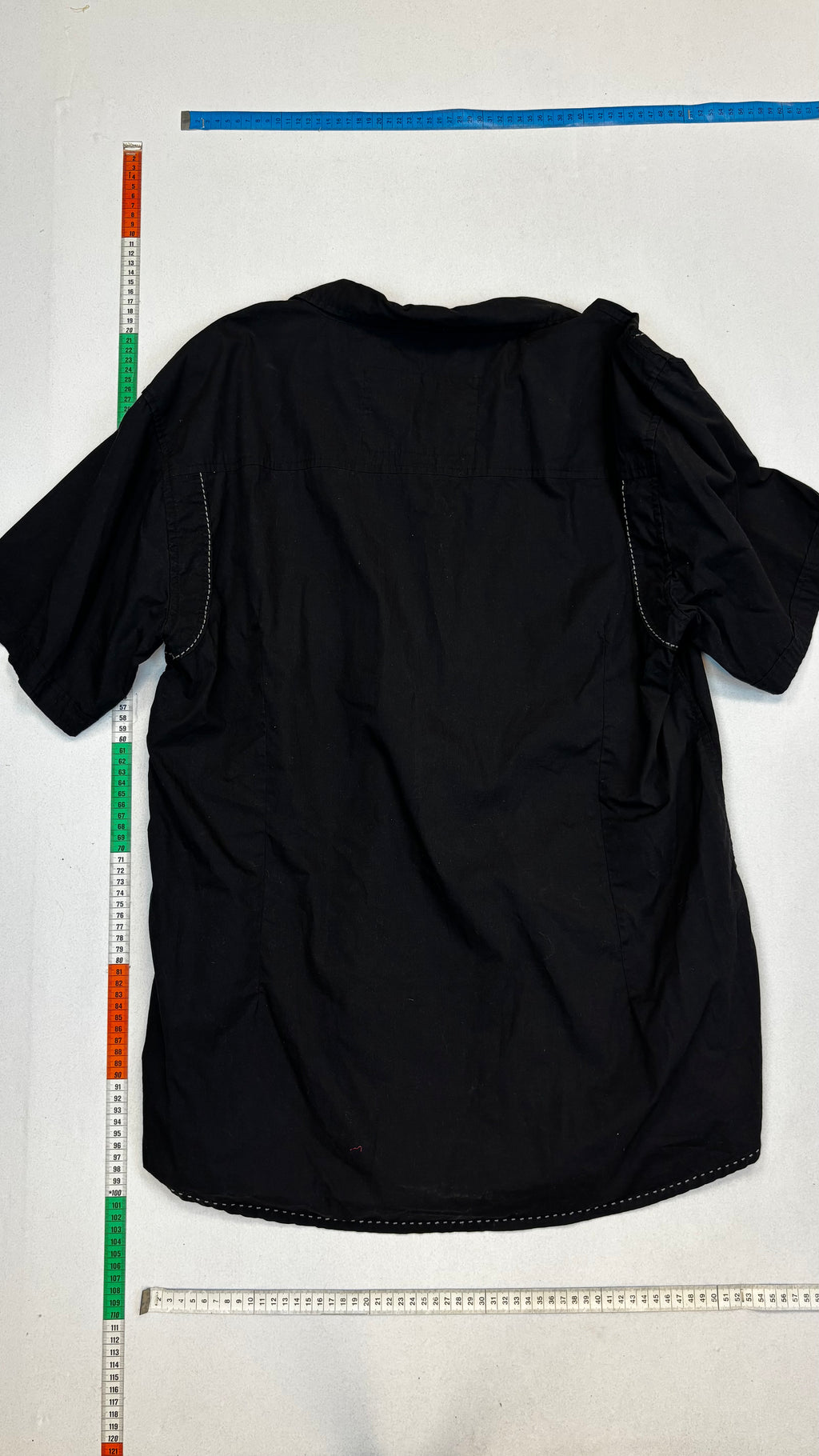 Dark button up T-shirt