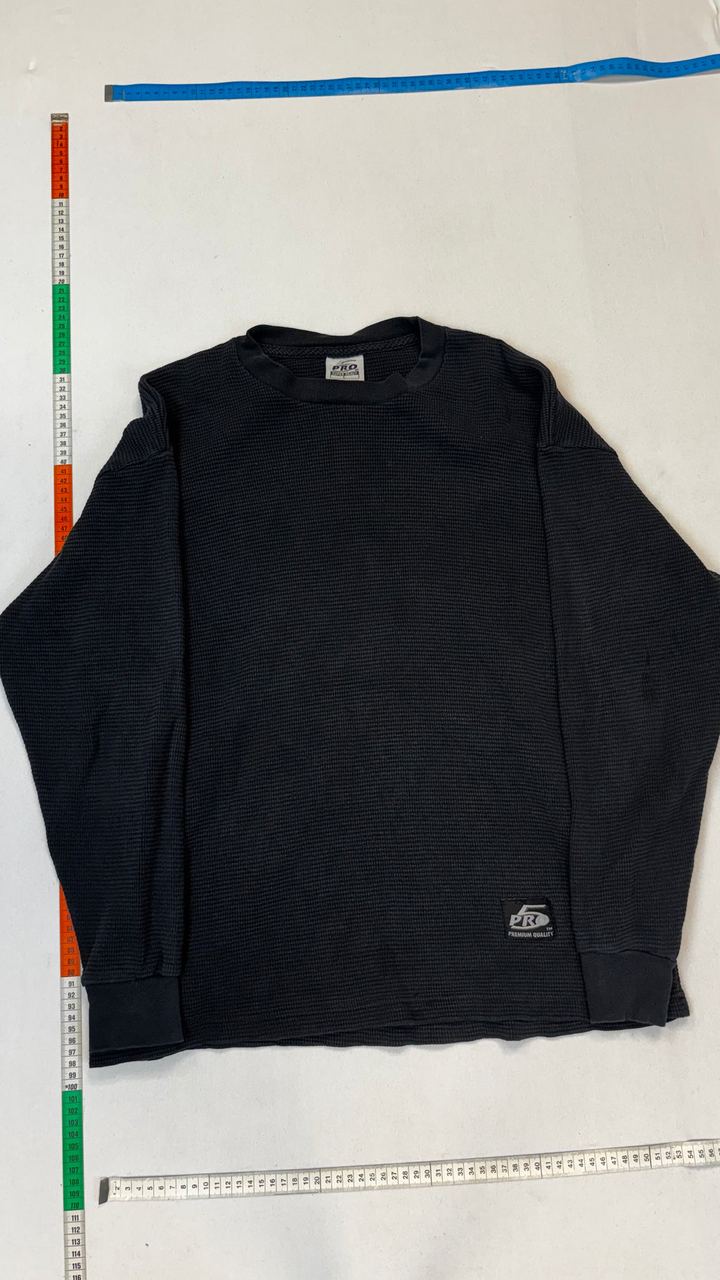 waffle knit longsleeve