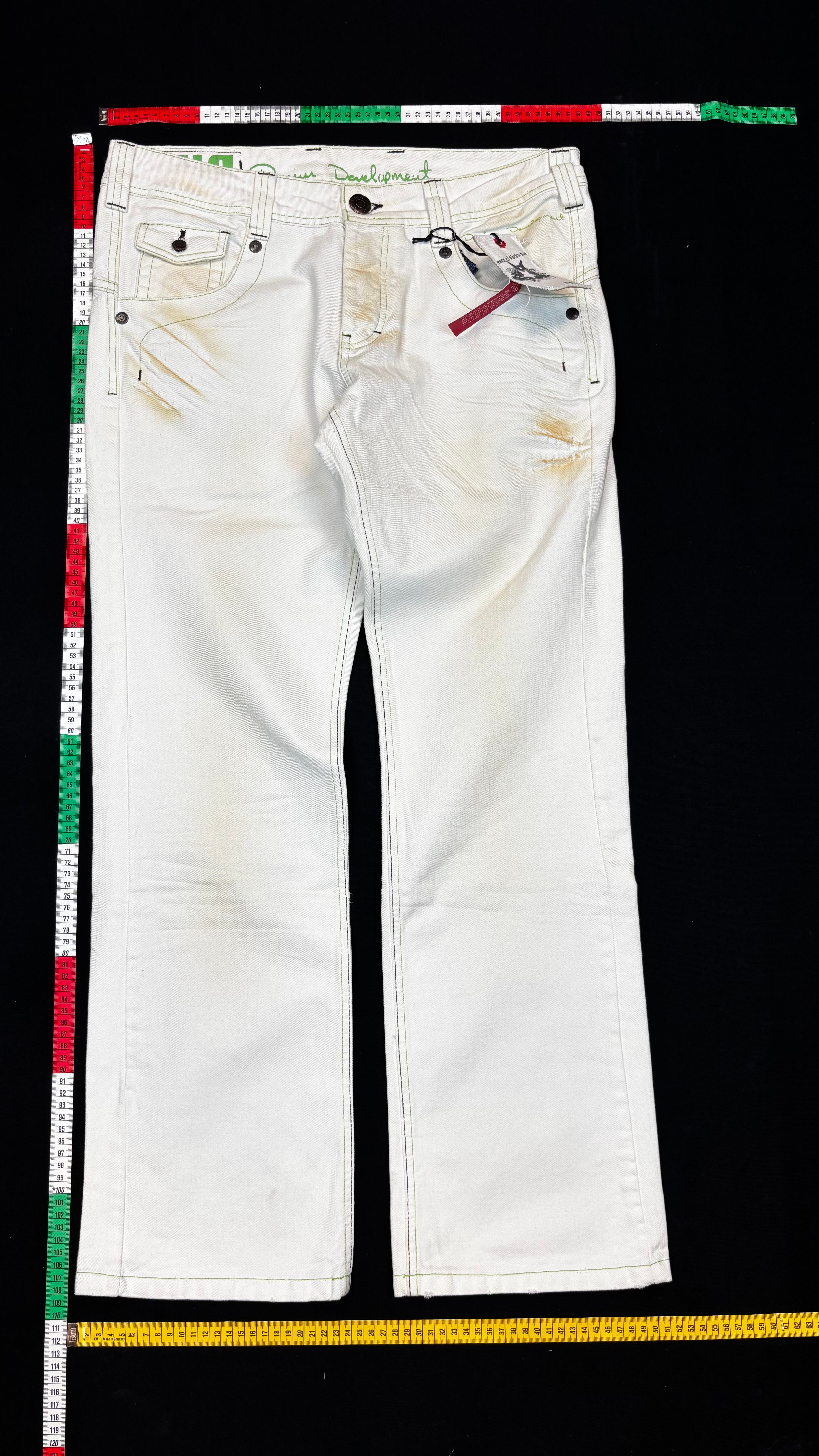 White jeans