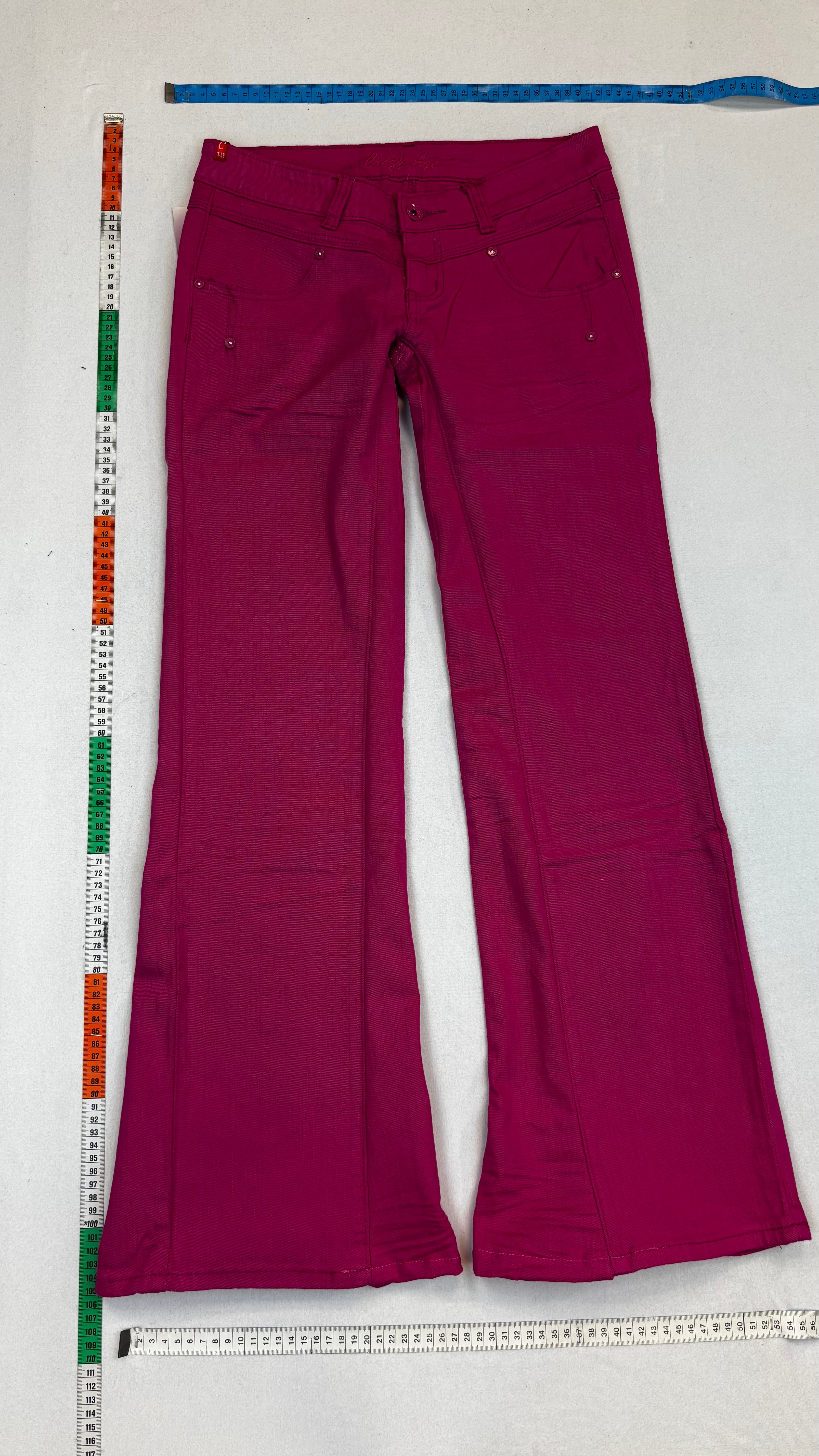 DS Flared pink jeans