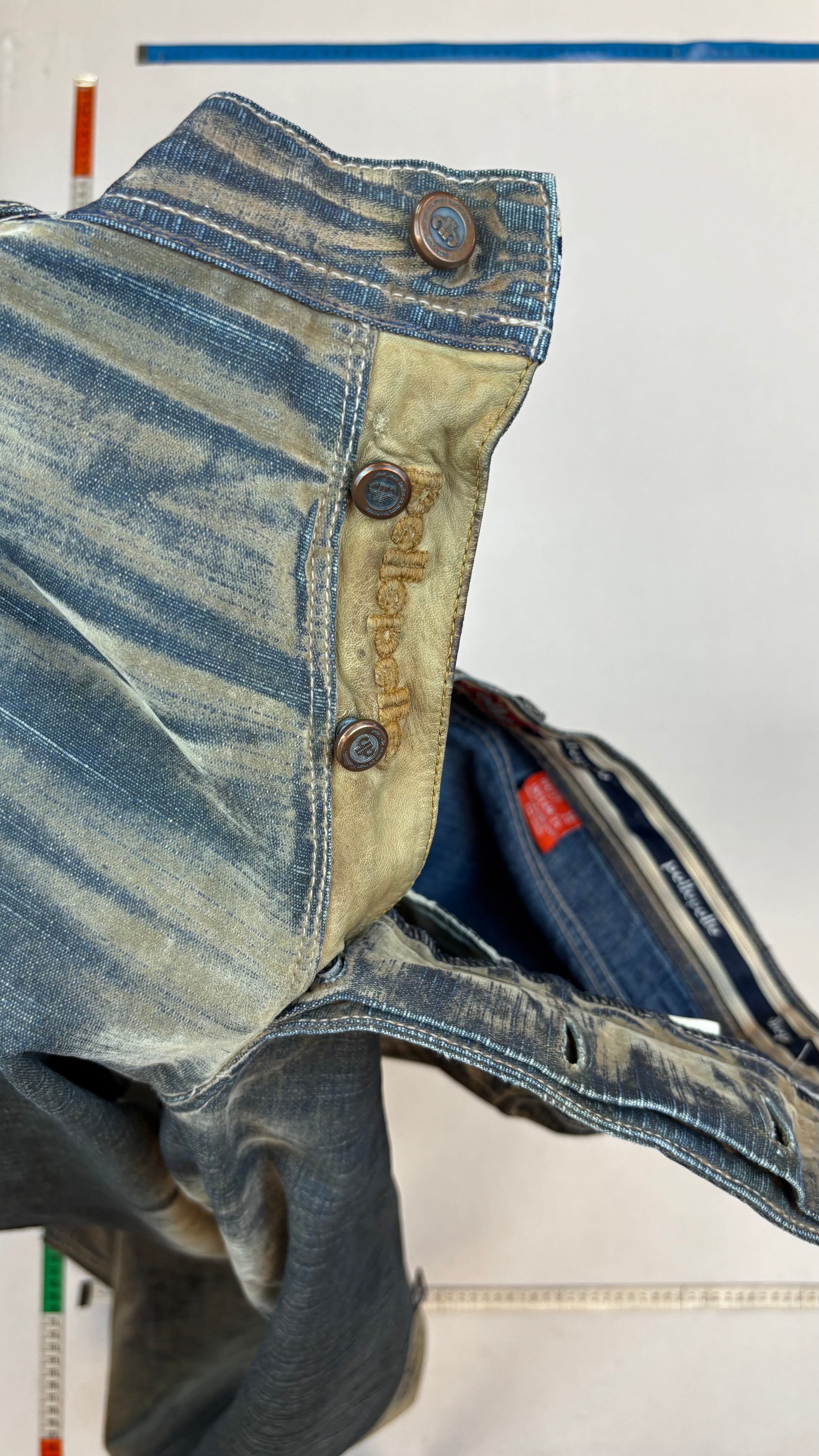Pelle pelle baggy jeans
