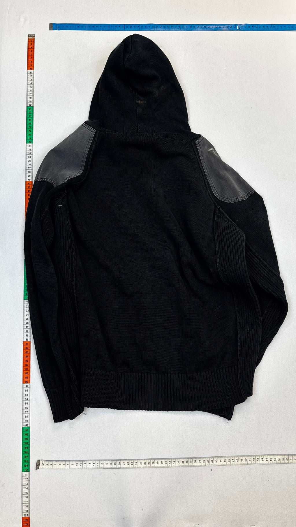 Knit hoodie