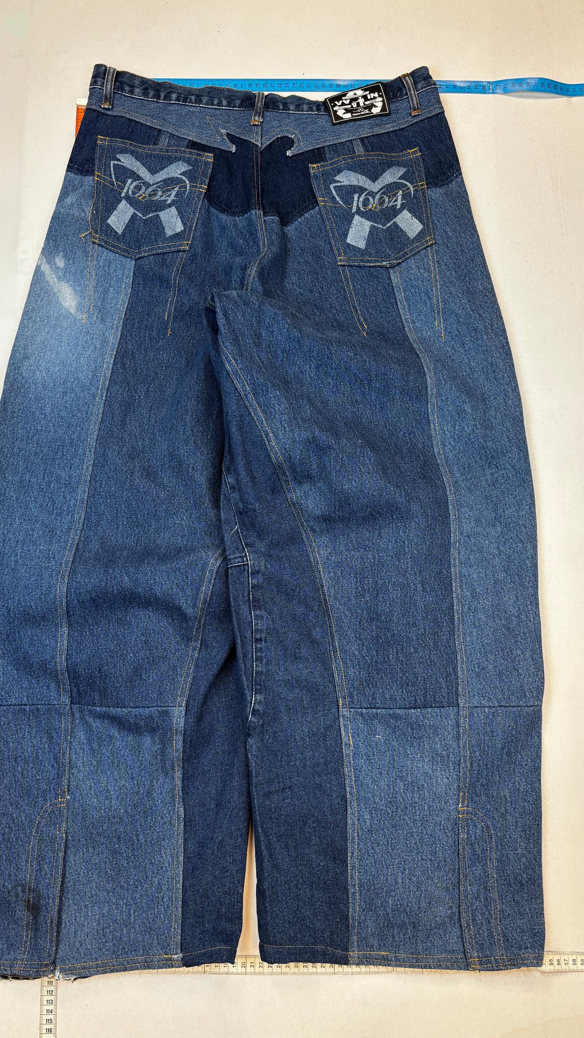 Vain Upcycled baggy jeans