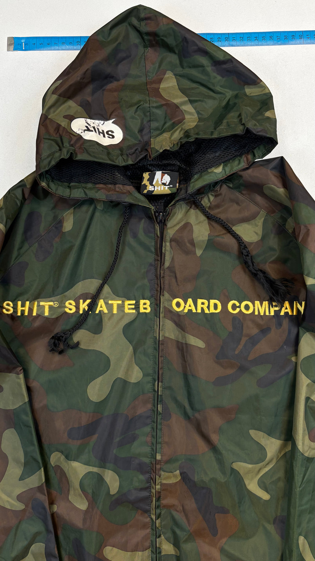 Shit skateboards rain jacket