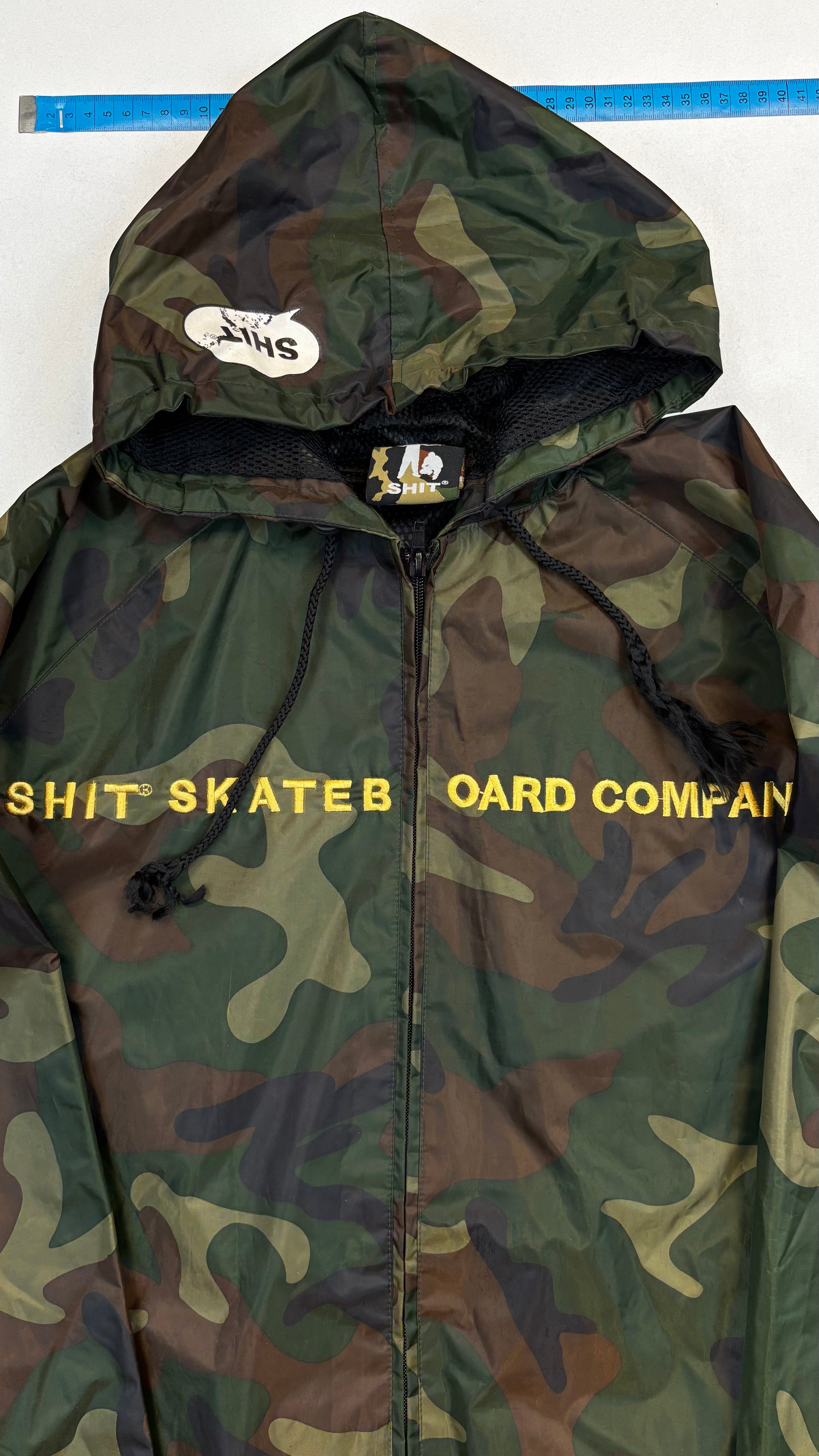 Shit skateboards rain jacket