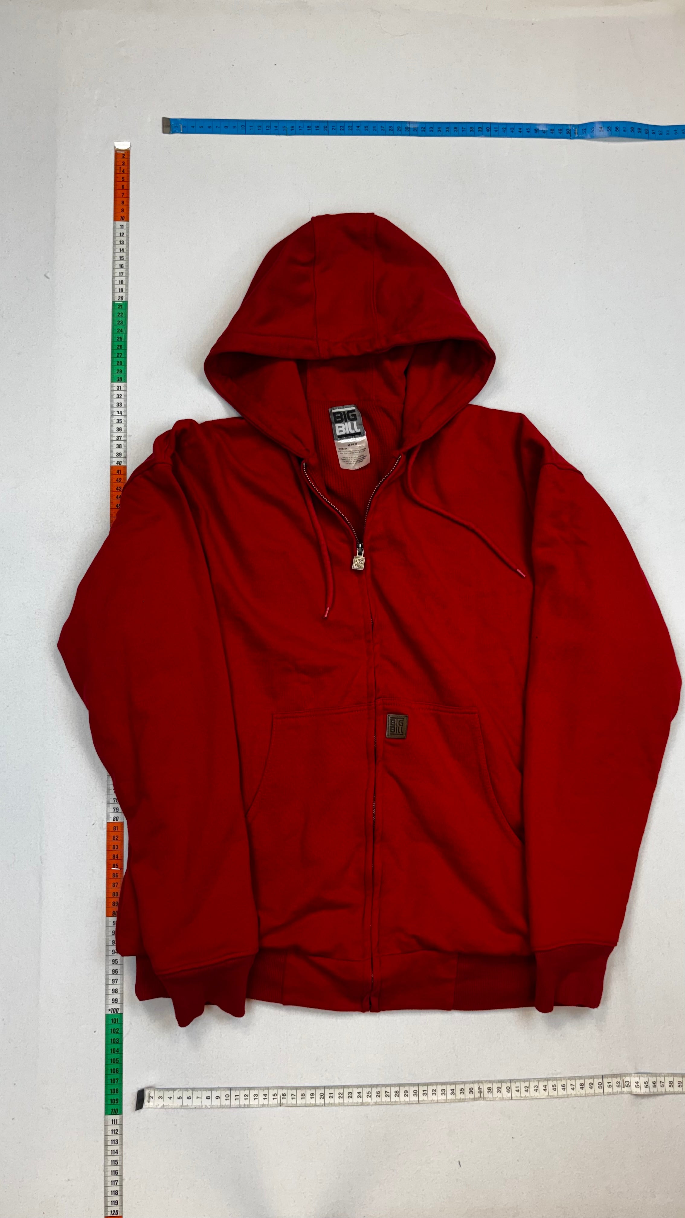 Big bill zip up hoodie