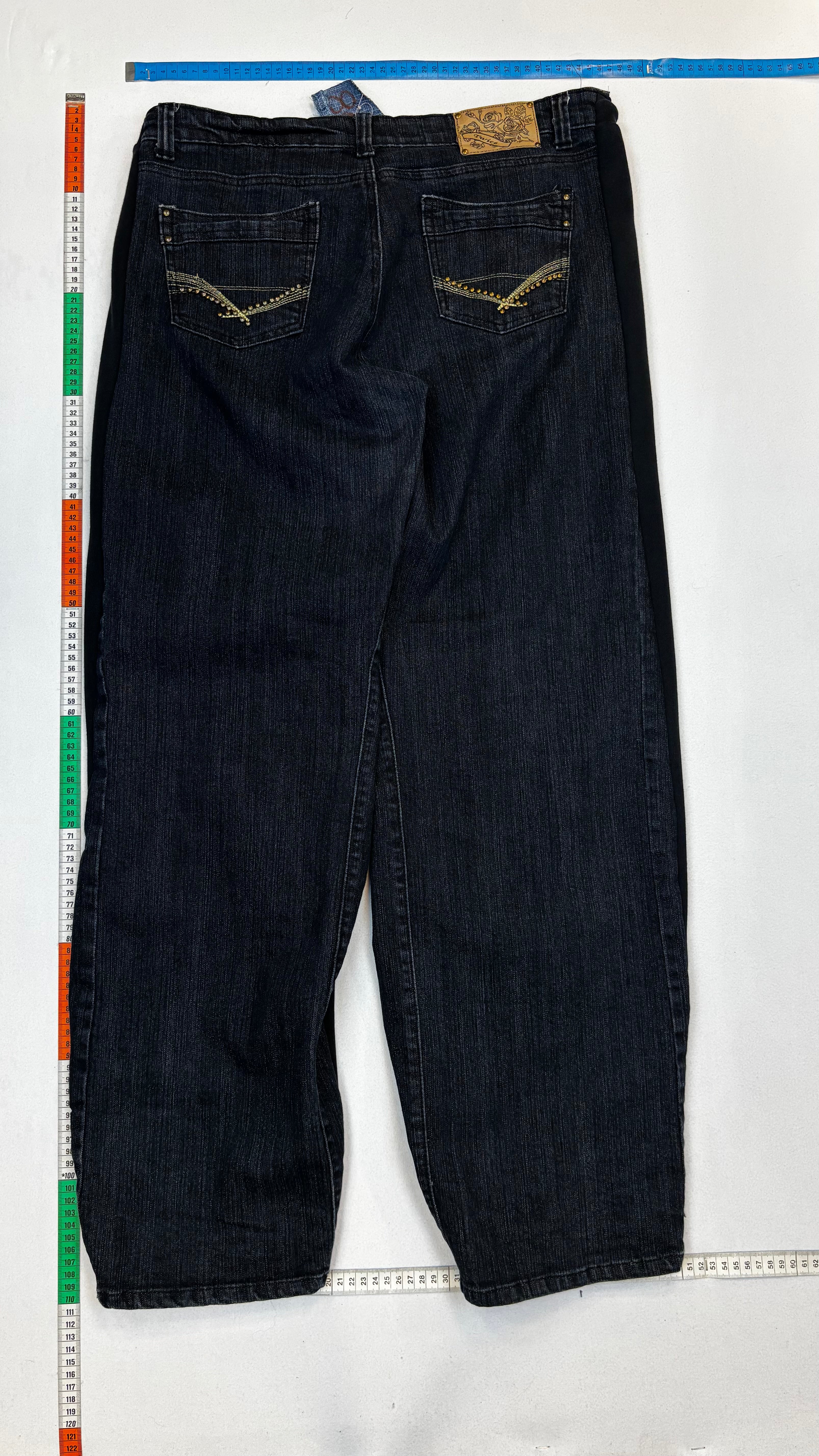 Denim x joggers