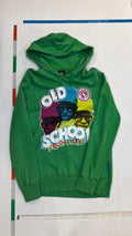 Green hoodie
