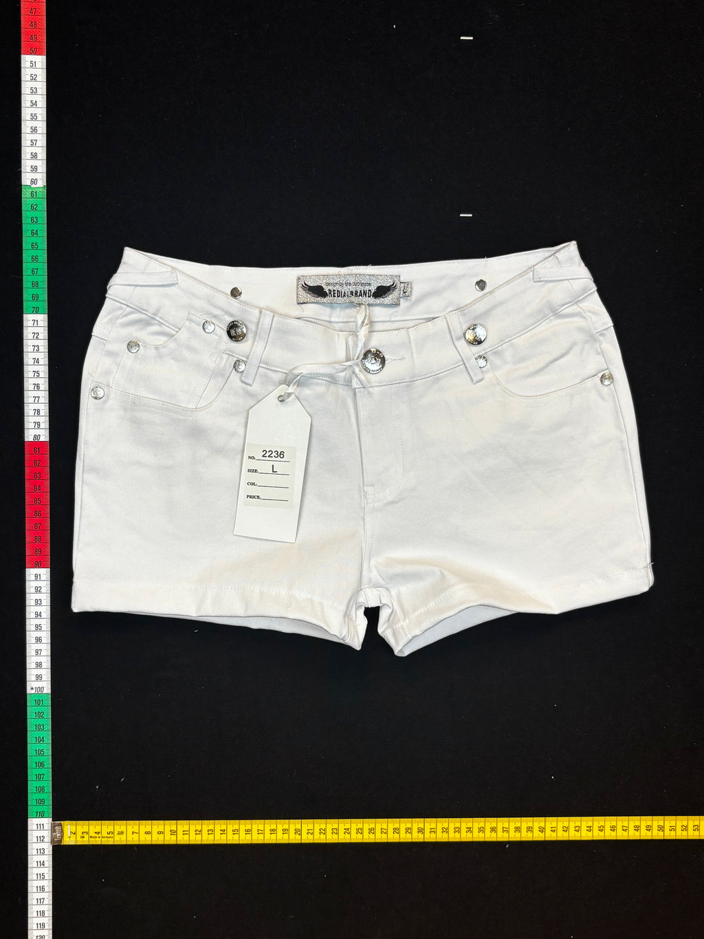 White mini Shorts