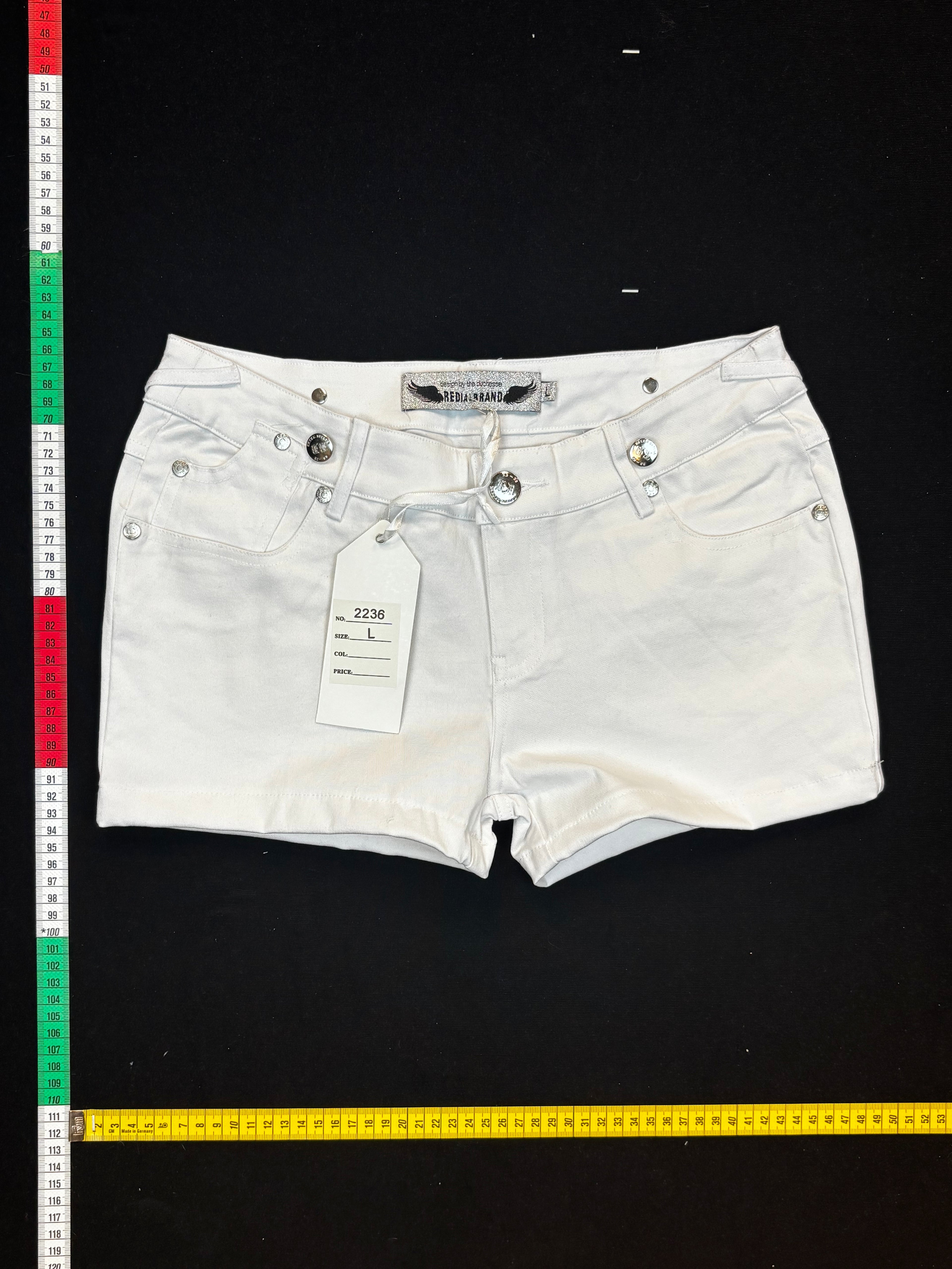 White mini Shorts