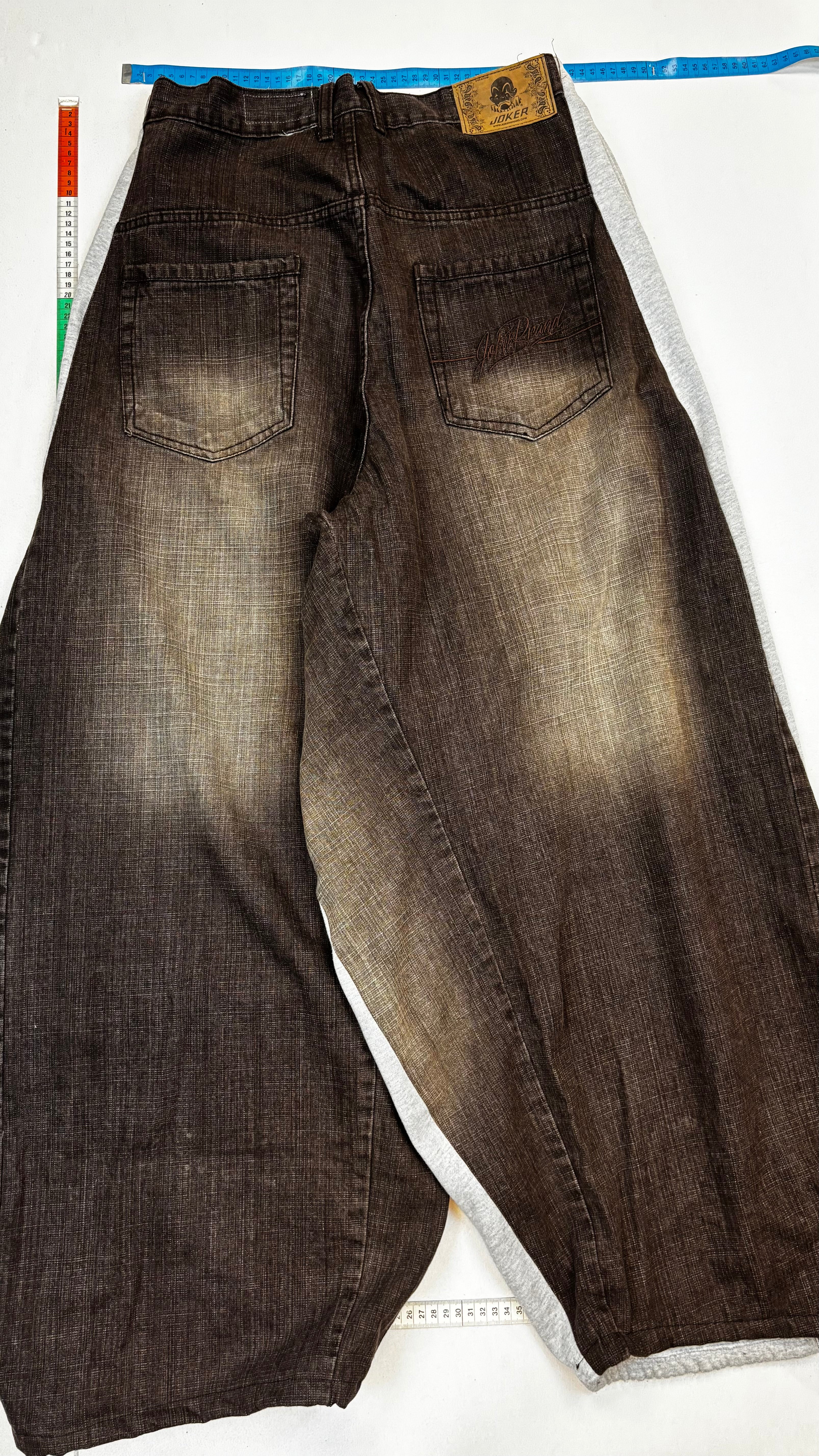 Denim joggers