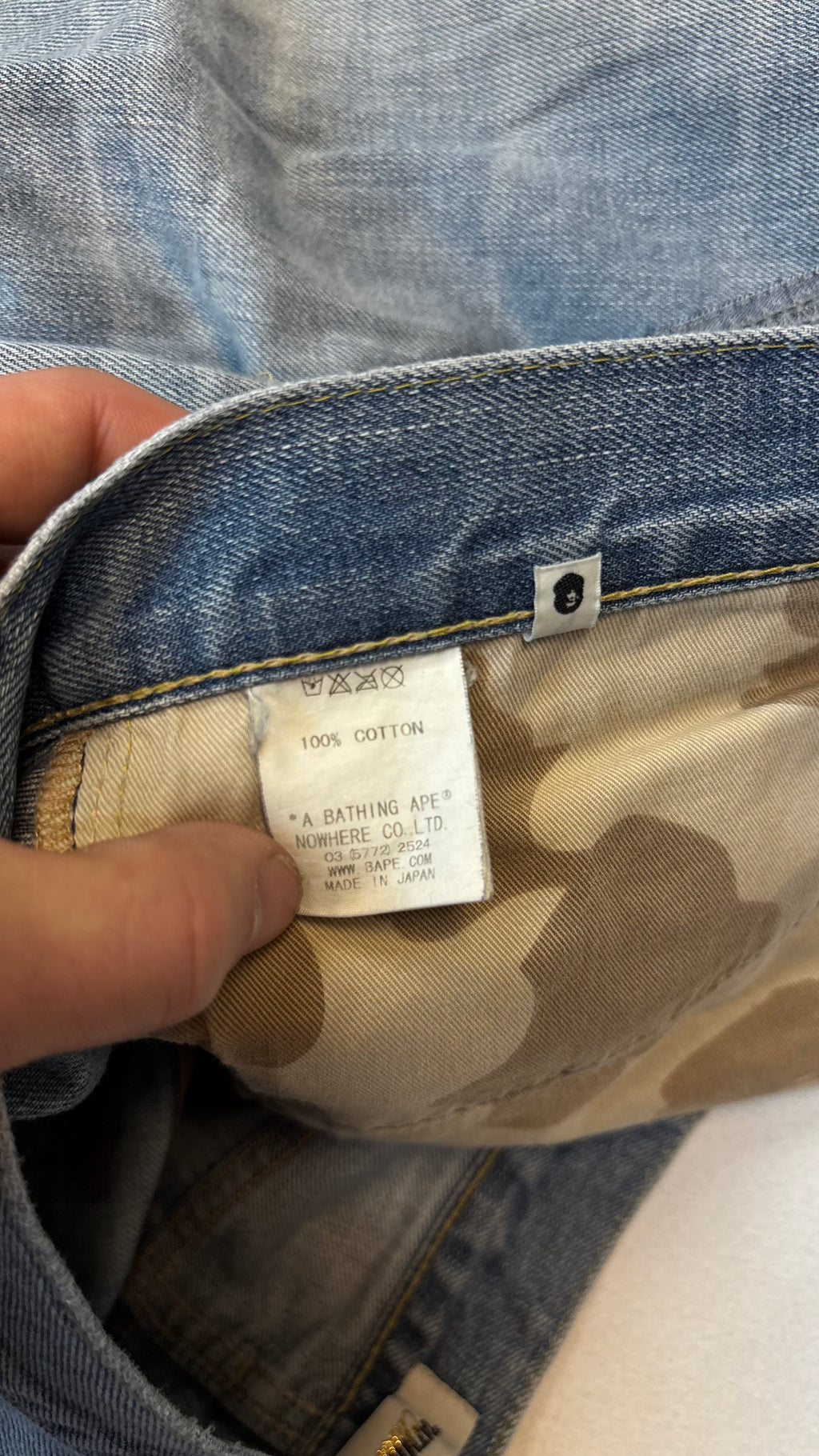 Bape jeans