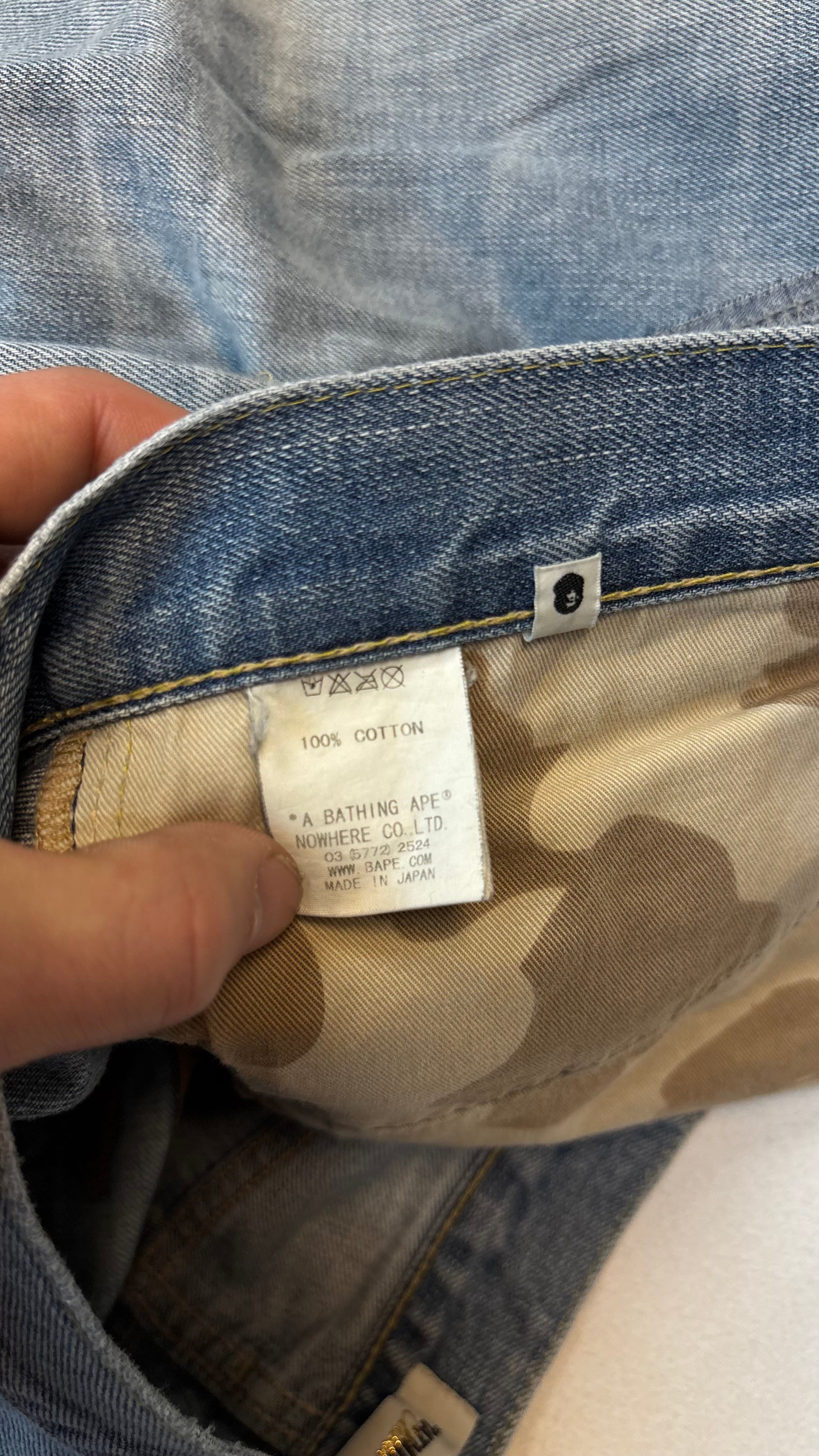 Bape jeans