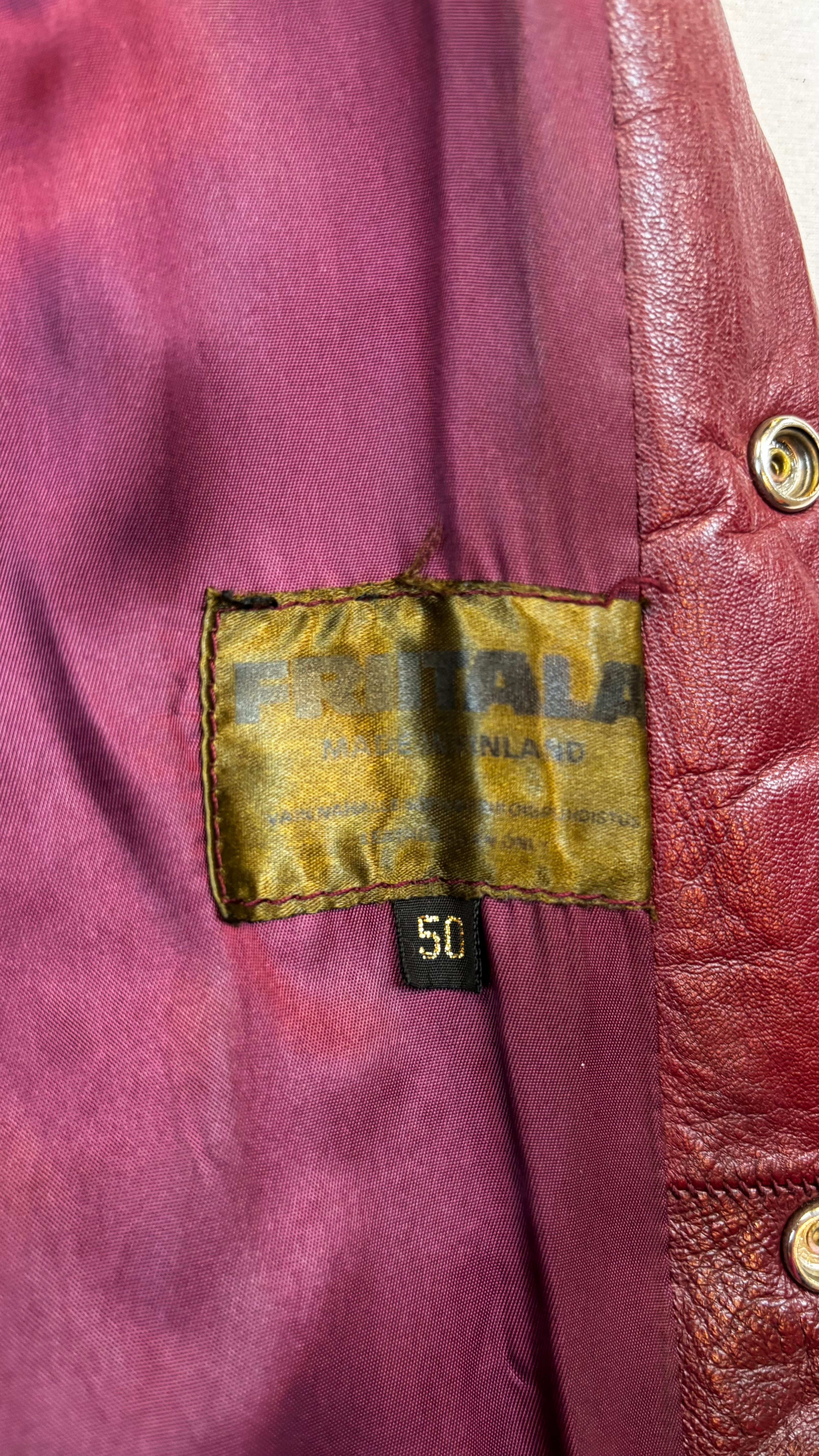 Red Leather jacket
