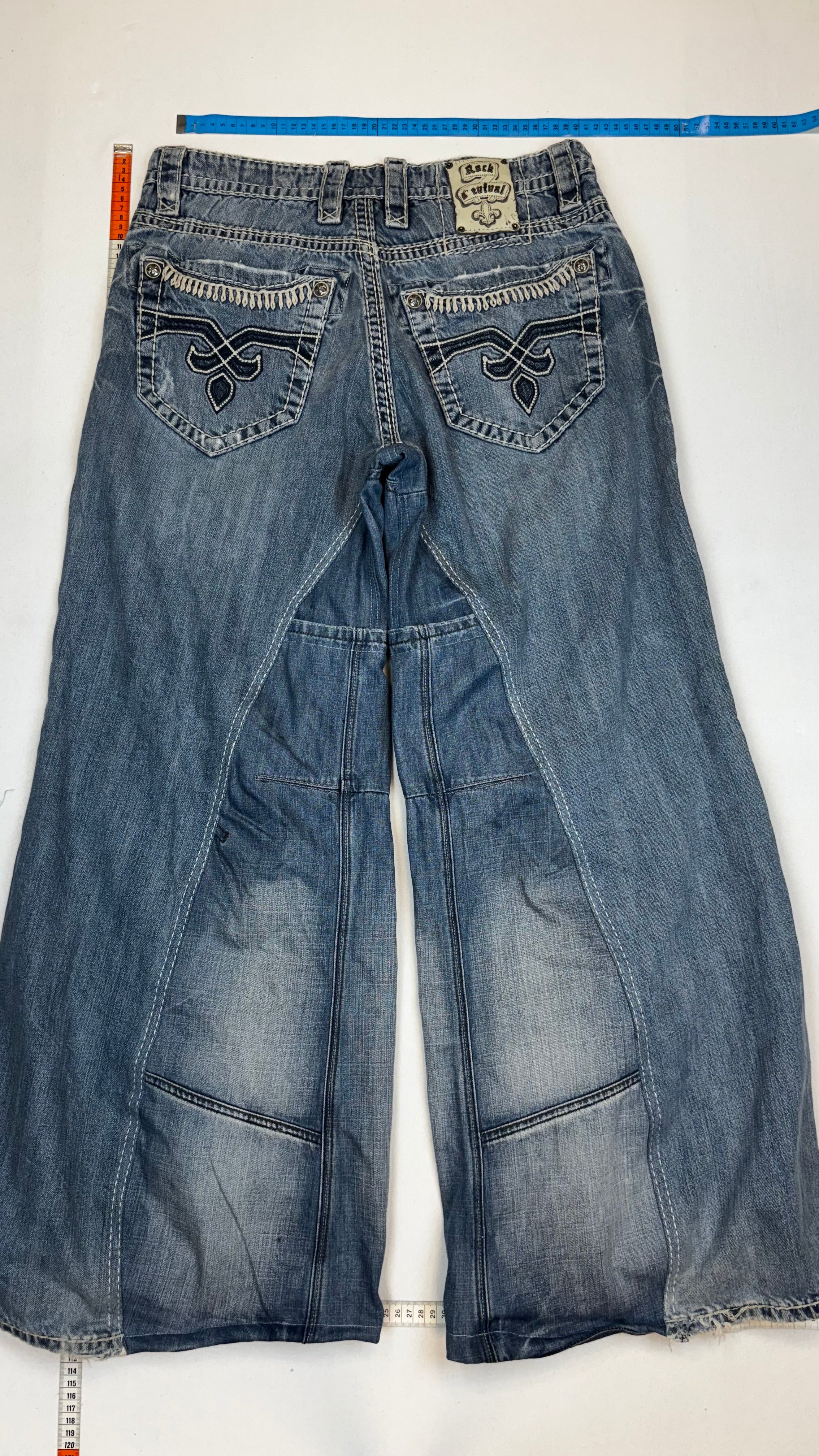 Rock revival baggy jeans
