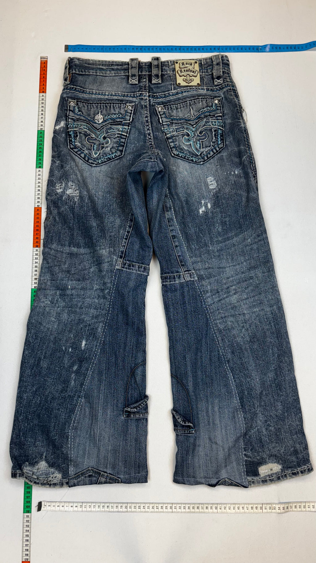 Rock revival flared jeans