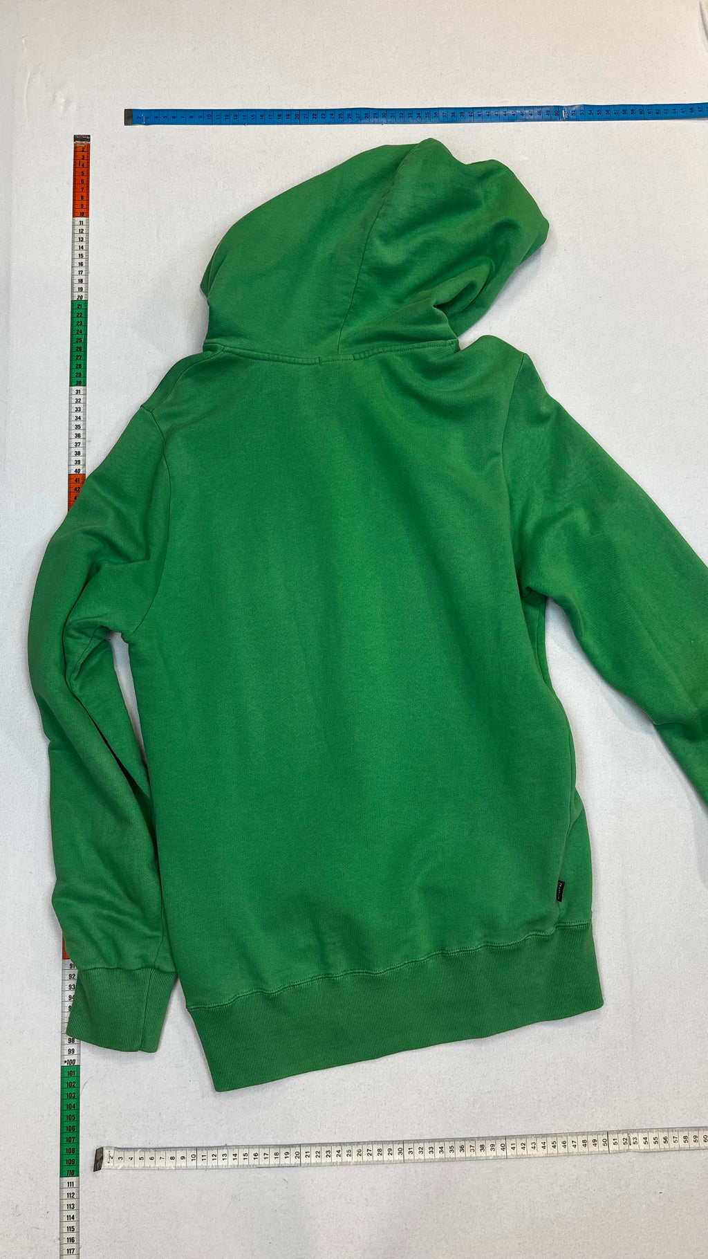 Green hoodie