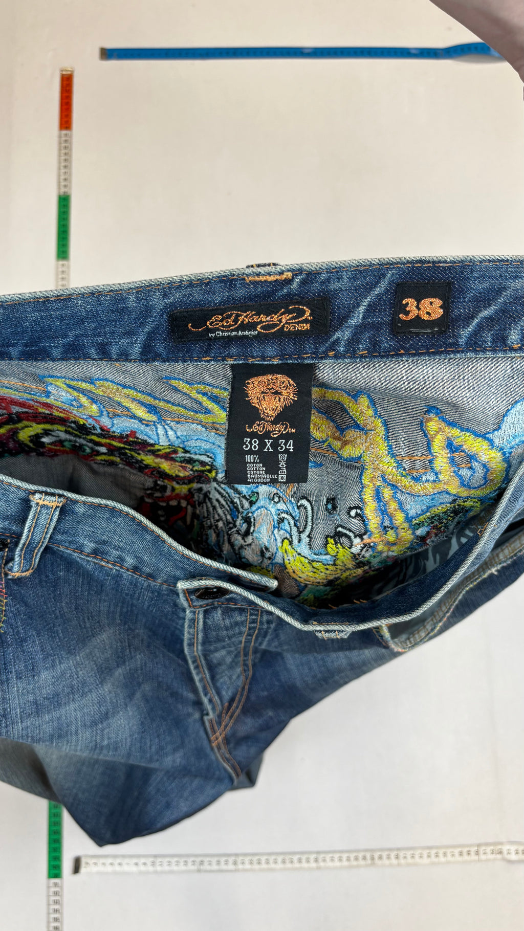 Ed Hardy baggy jeans