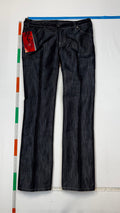 Slim silver jeans