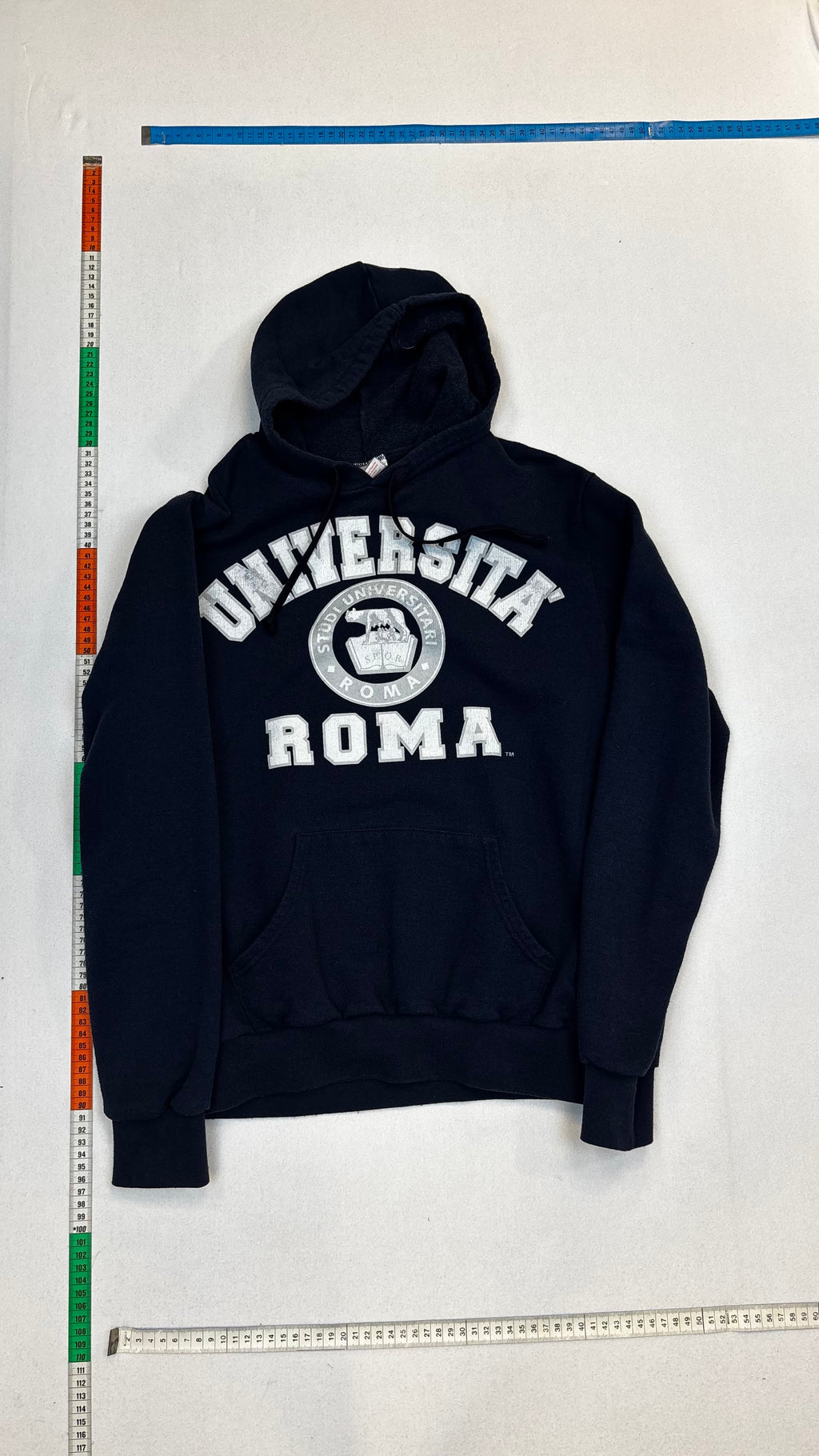 Blue hoodie