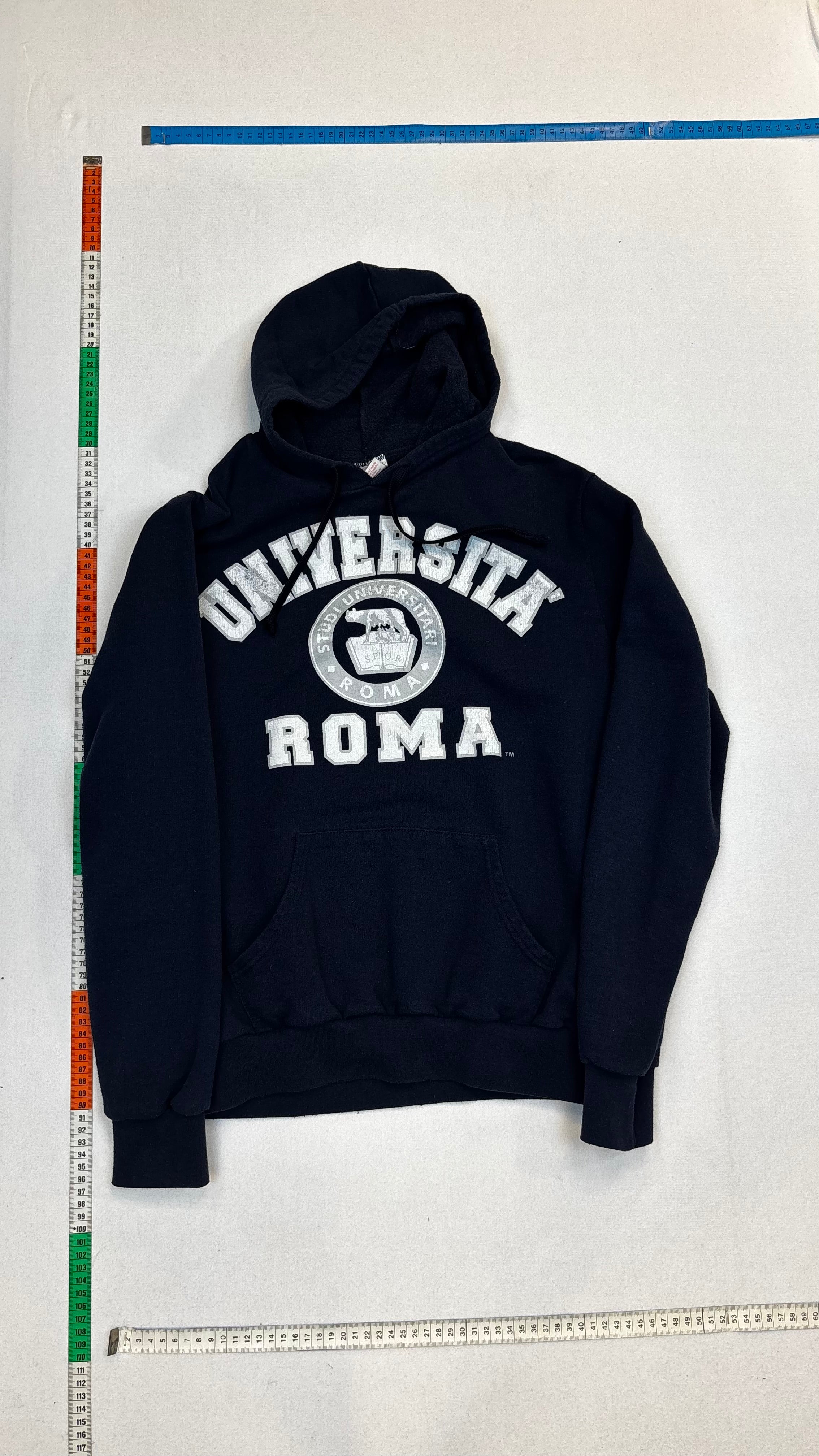 Blue hoodie