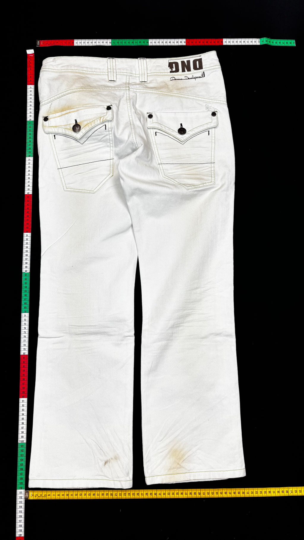 White jeans