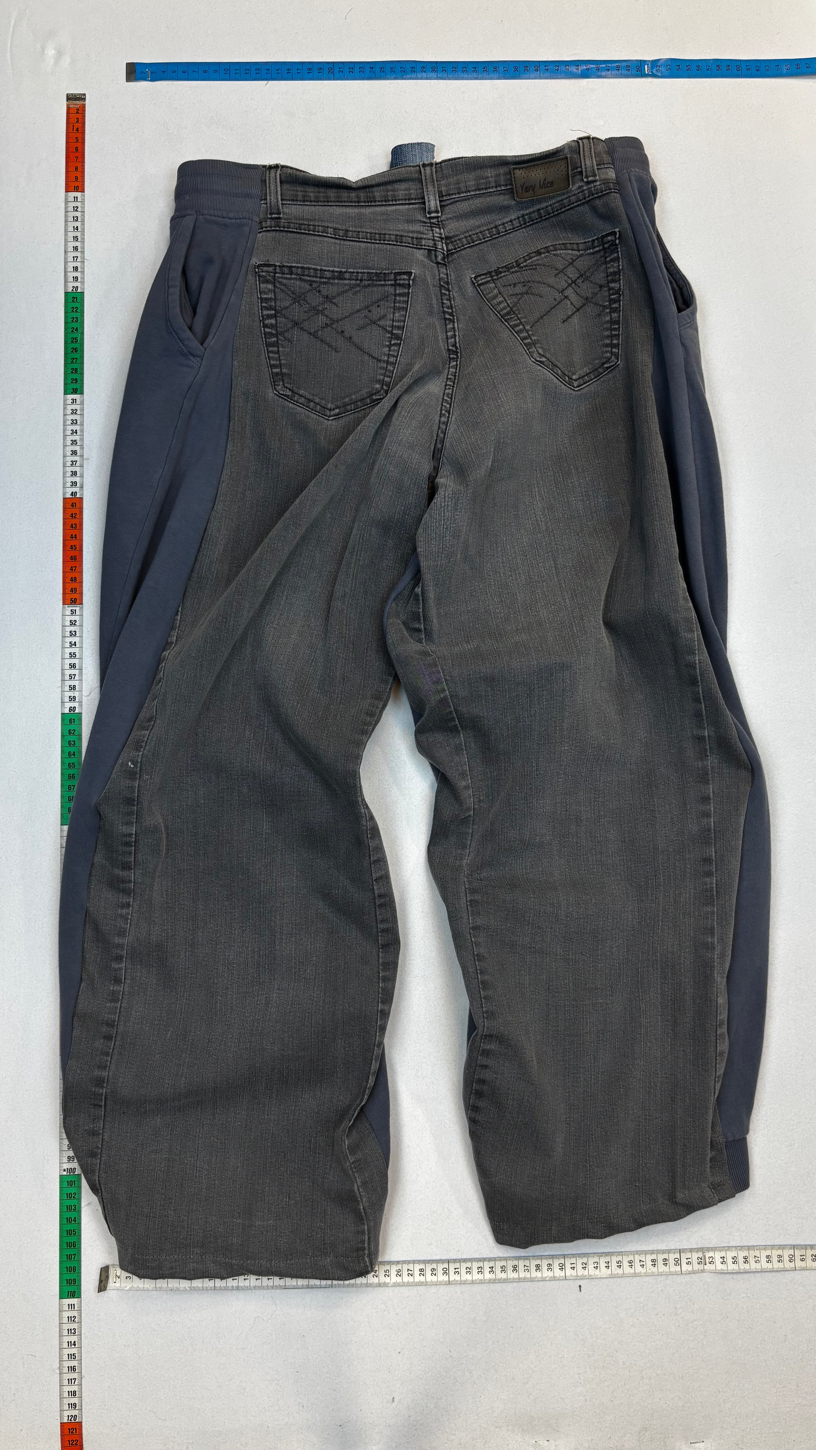 Denim x joggers