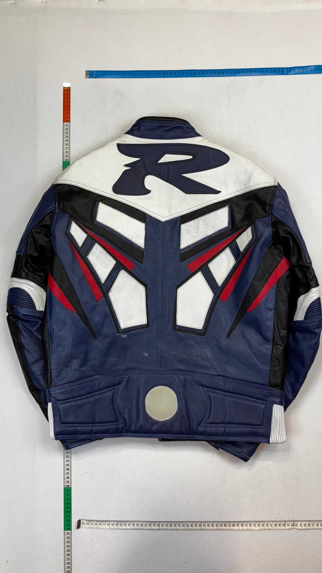 Leather biker jacket