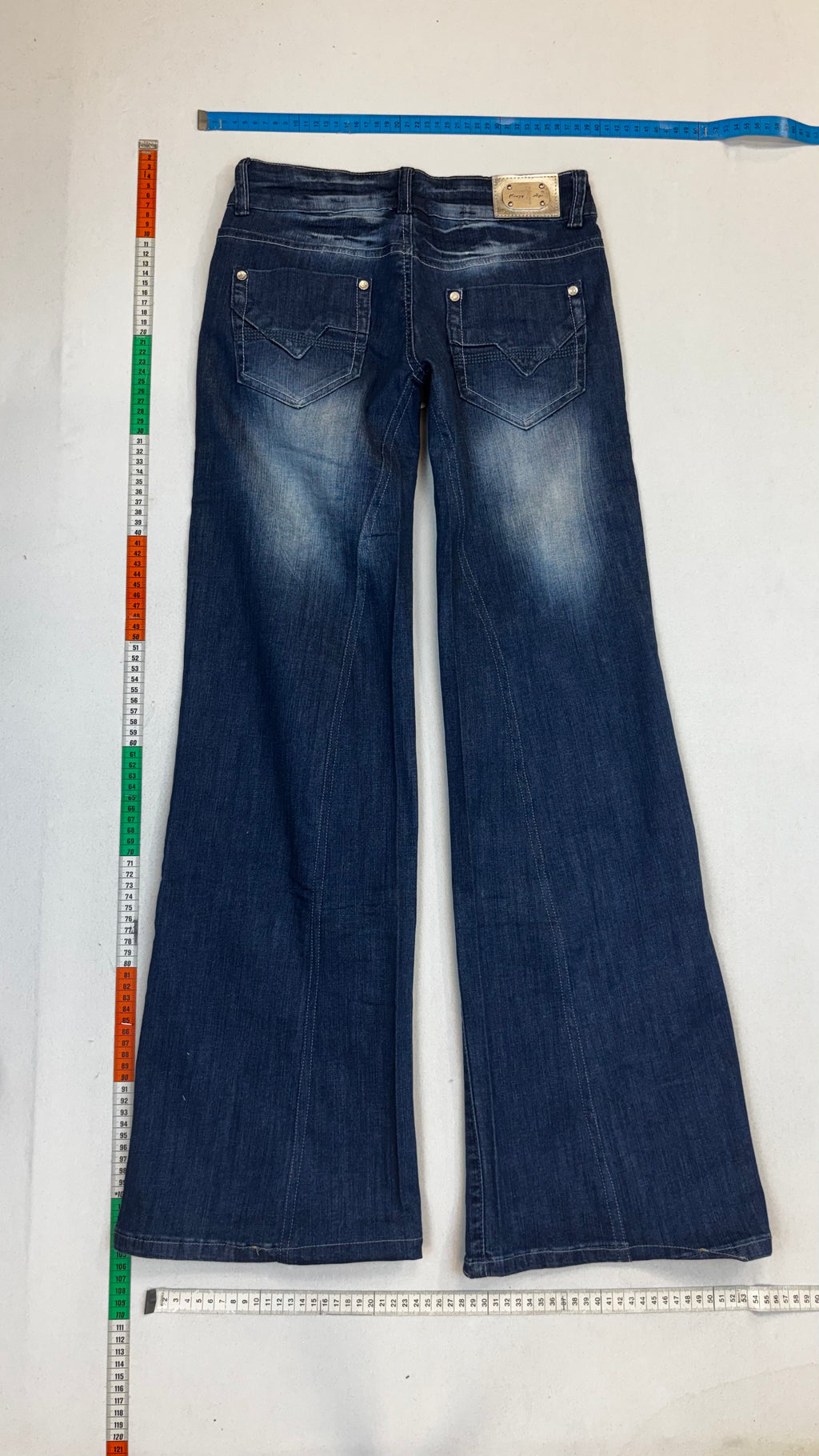 Crazy age flare jeans