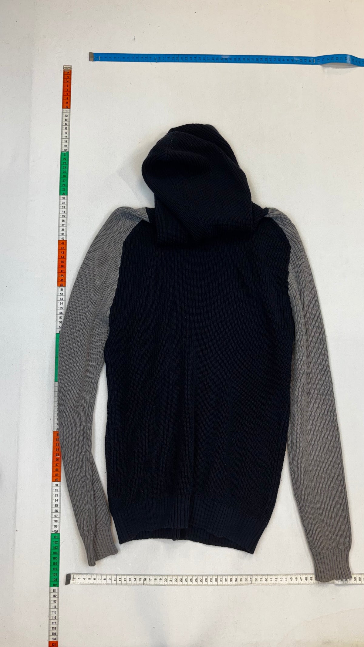 Guess knit zip up hoodie