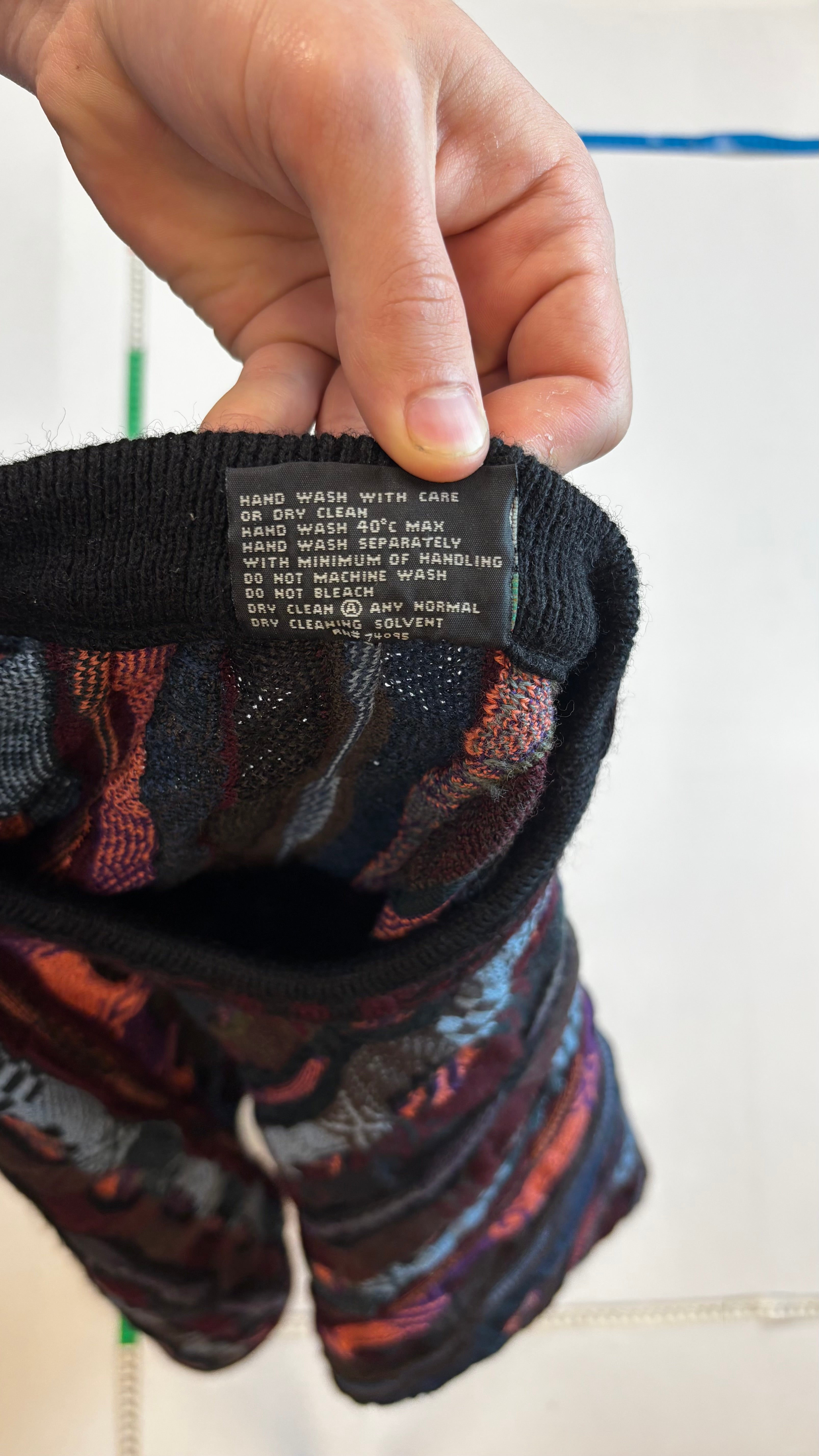 Coogi 3d knit sweater